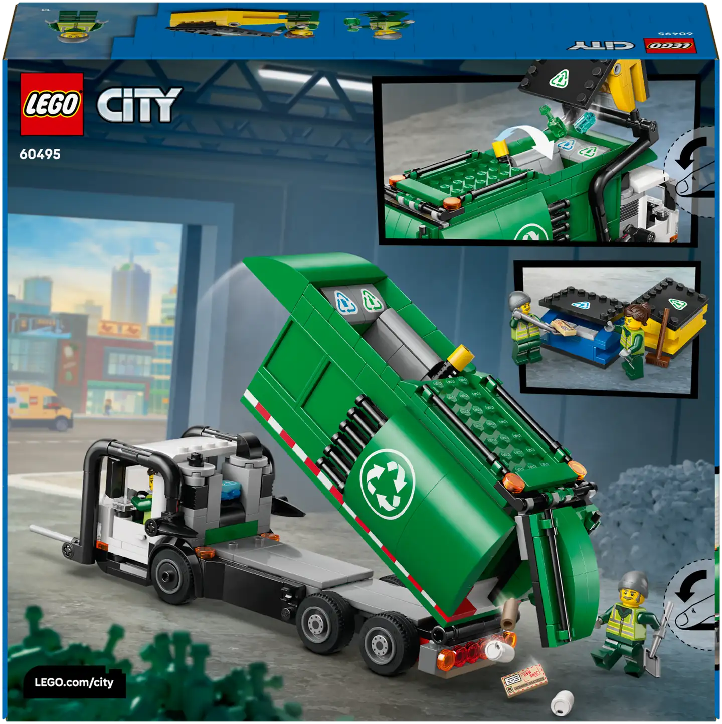 LEGO® City Great Vehicles 60495 Kierrätyskuorma-auto - 5