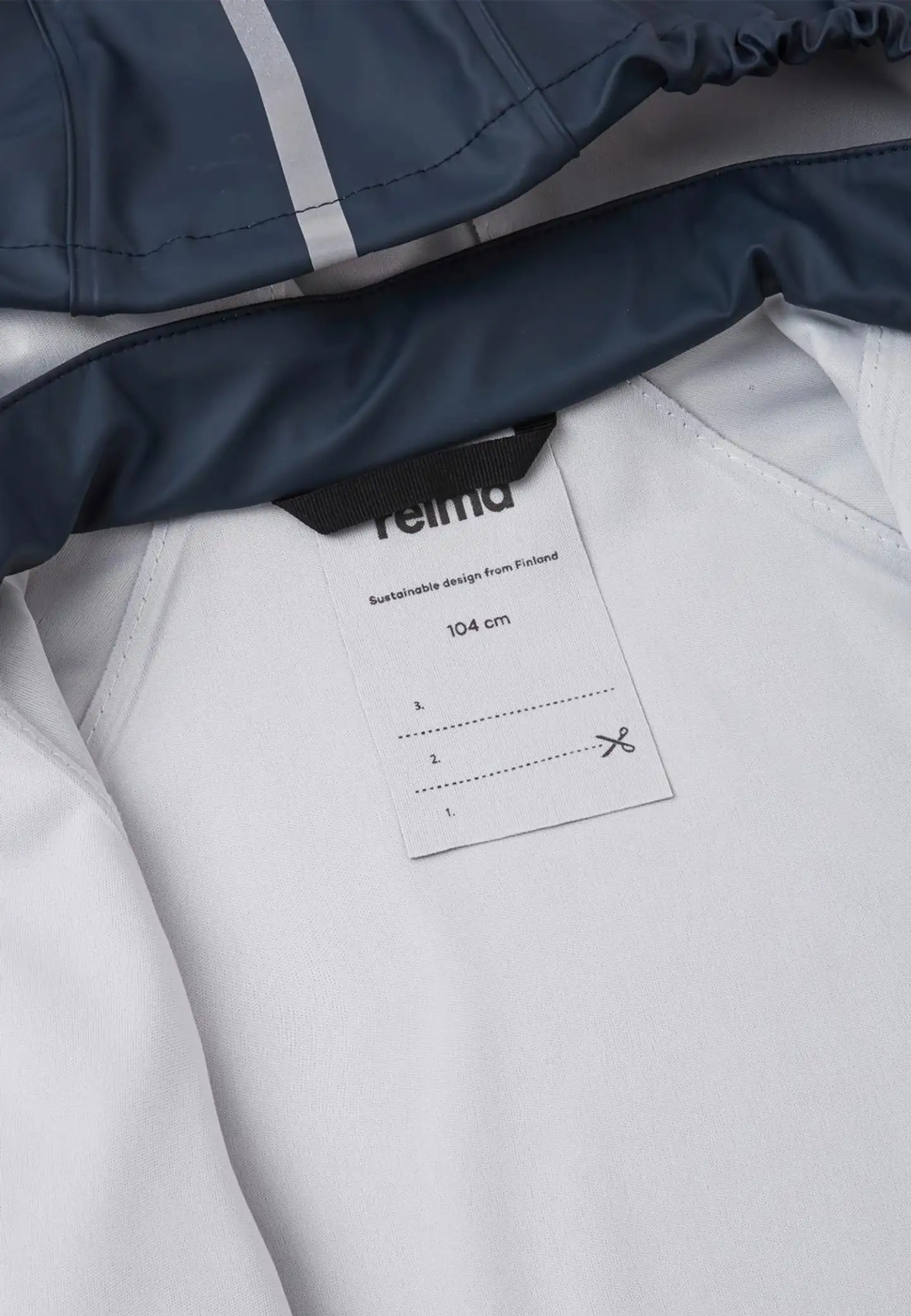 Reima lasten sadetakki Lampi - Navy - 3
