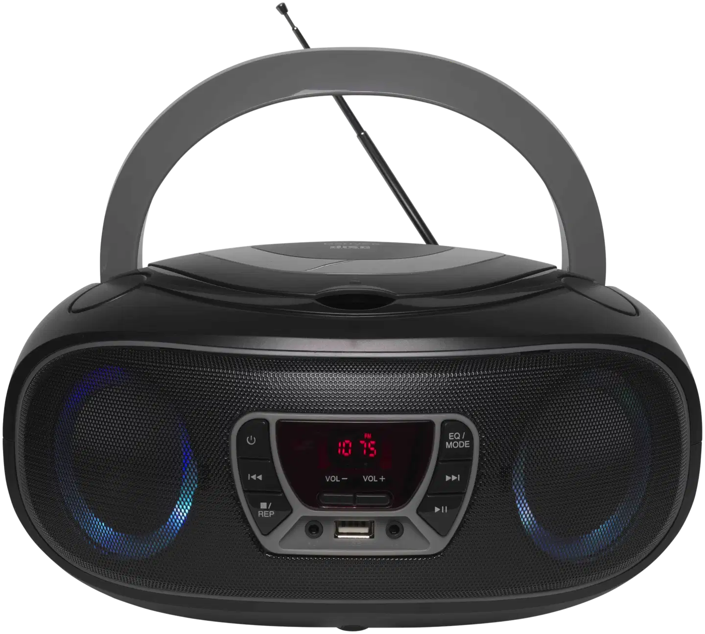 Denver kannettava CD-radio TCL-212BTGR musta/harmaa - 1