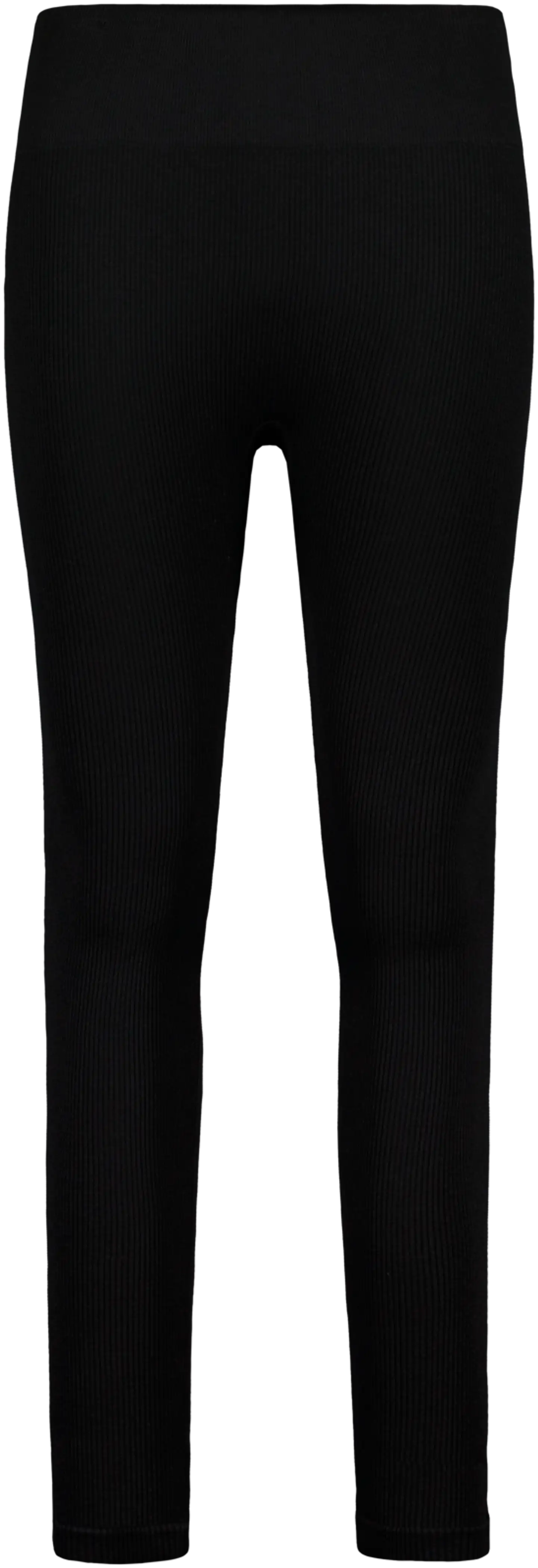 House naisten ribbileggingsit Rib leg - Jet Black - 1