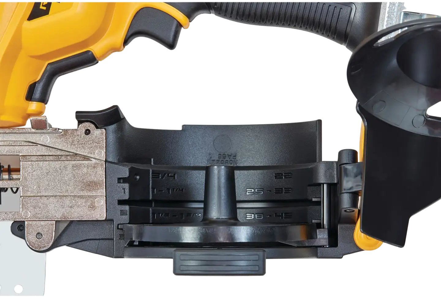 DeWalt 18V XR DCN45RNN akkukäyttöinen huopakattonaulain runko - 4