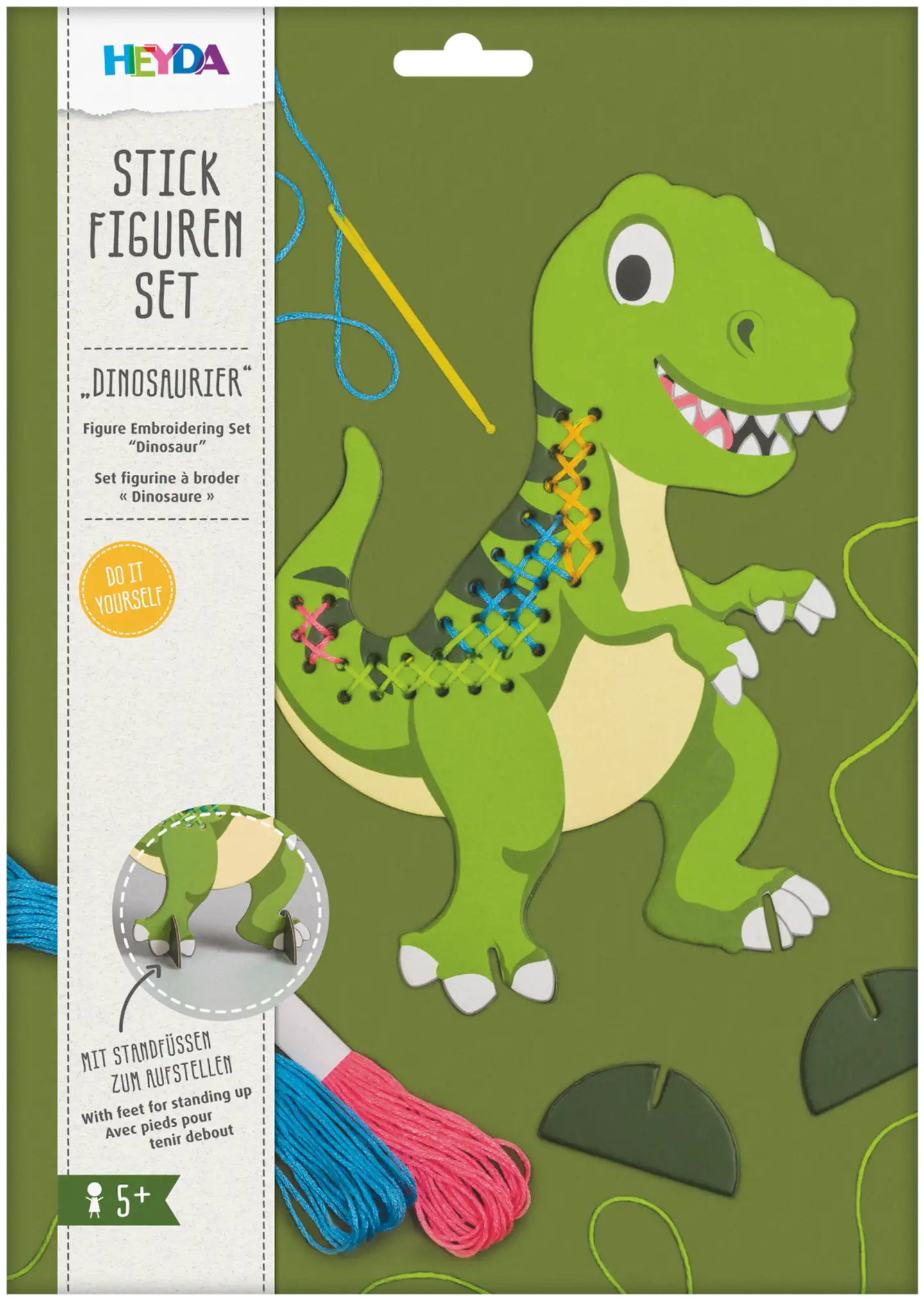 Hahmokirjontasetti lapsille, Dinosaurus - 1