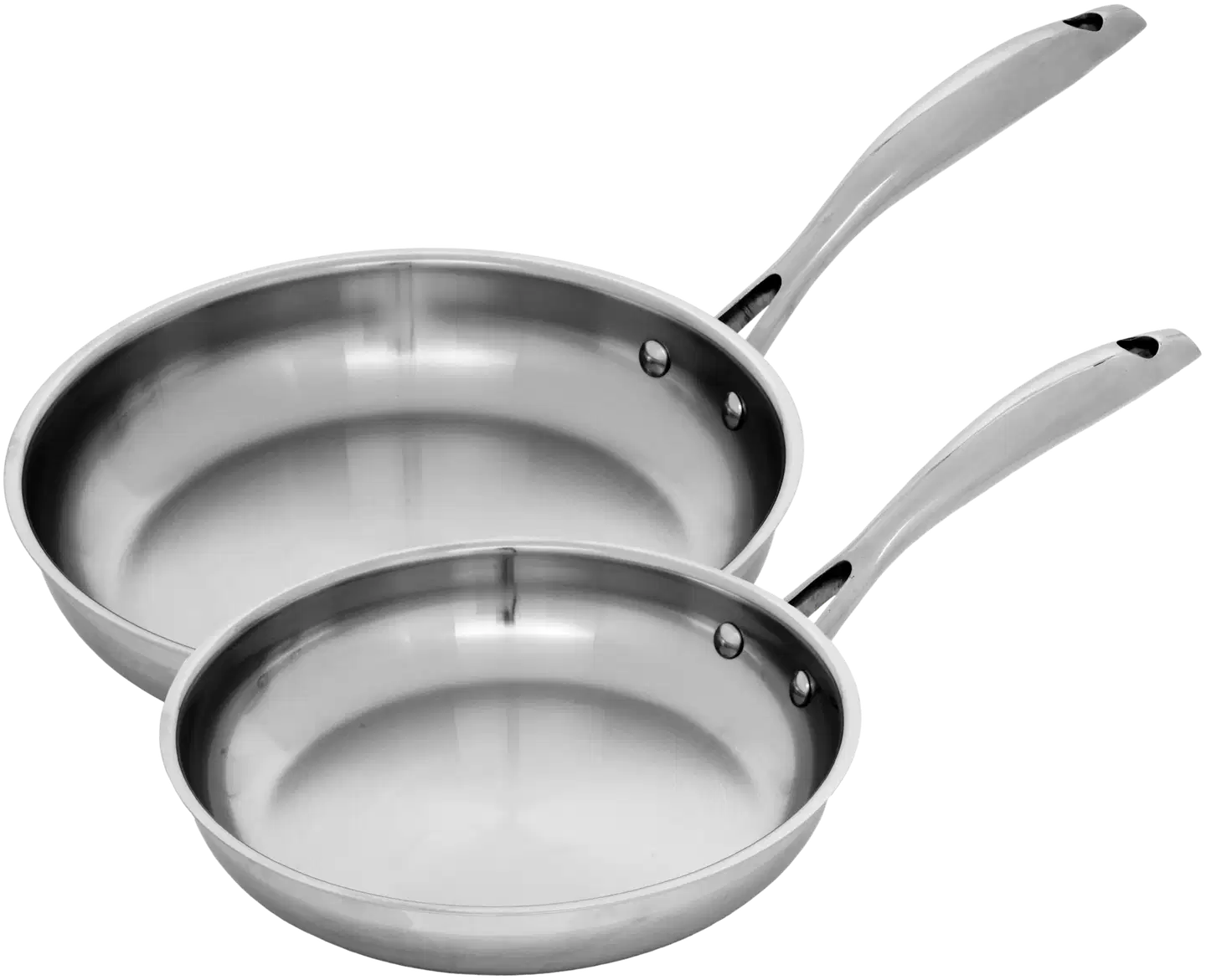 Swiss Diamond paistinpannusetti Premium Steel 20 +28 cm