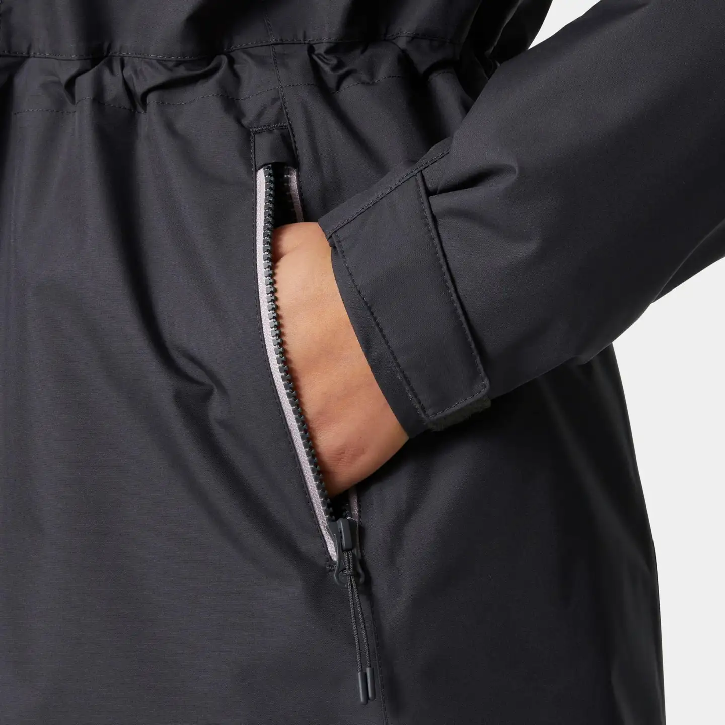 Helly Hansen naisten kevytvanutakki pitkä Westport Ins Coat - ebony - 8