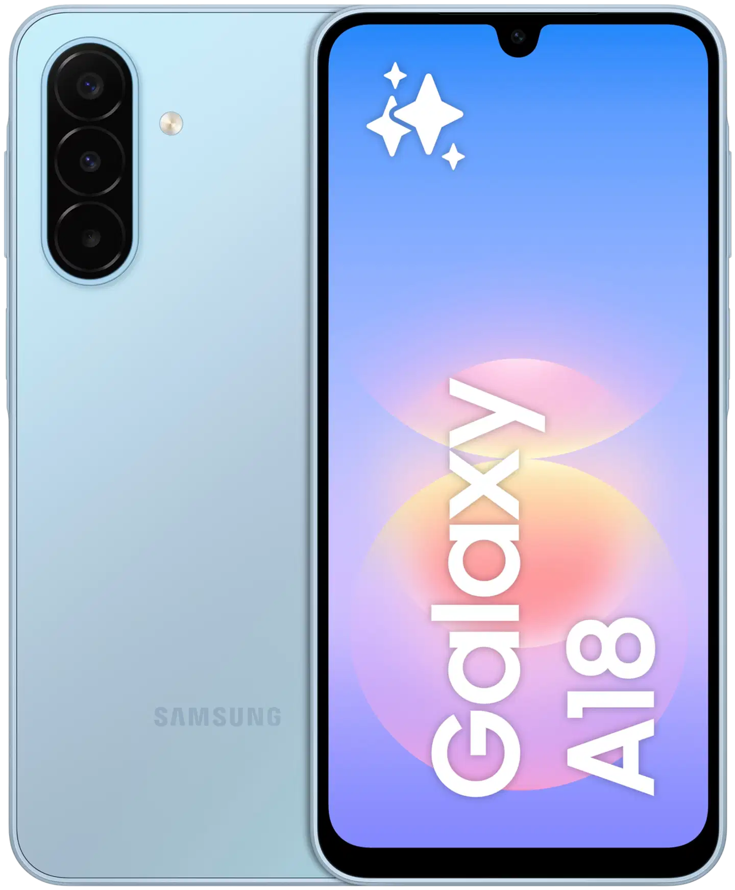Samsung älypuhelin Galaxy A18 LTE 128 GB vaaleansininen - 1