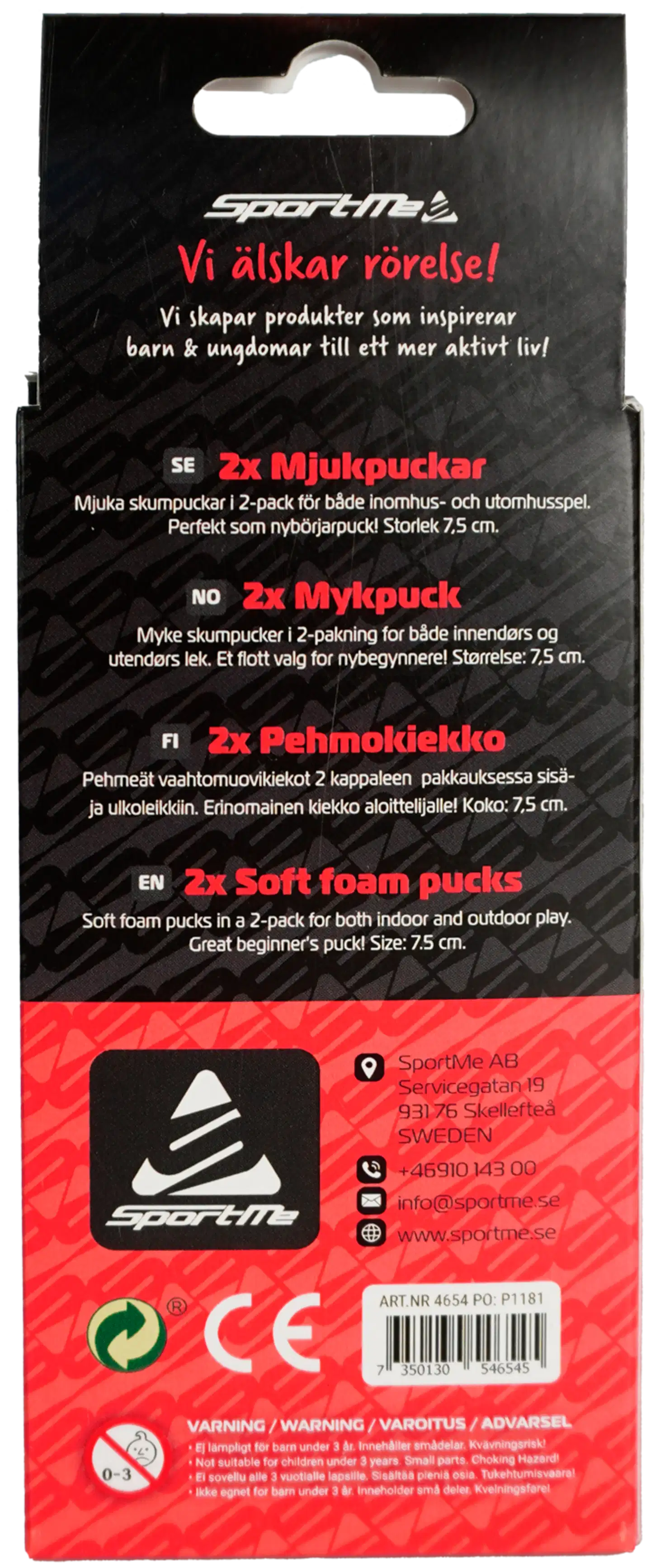 SportMe pehmeät kiekot 2 kpl - 3