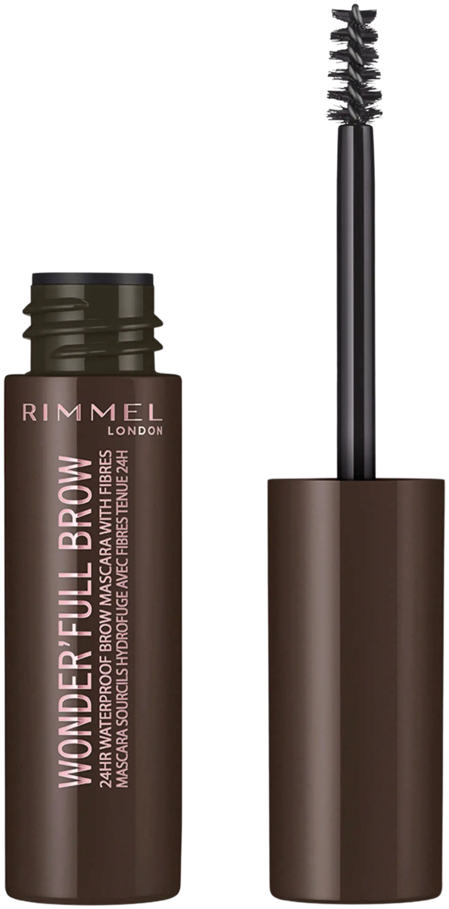 Rimmel Wonder'Full Brow -kulmamaskara 4,5 ml, 003 Dark - 1