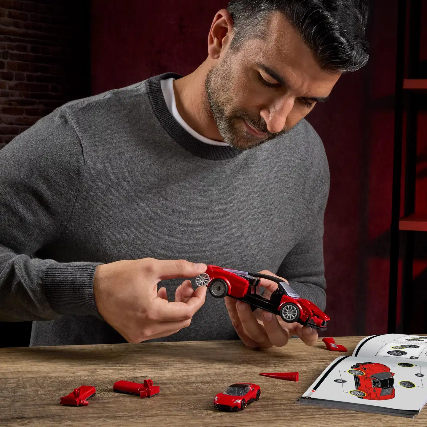 Hot Wheels Speed Series Maserati -Rakennussarja - 7