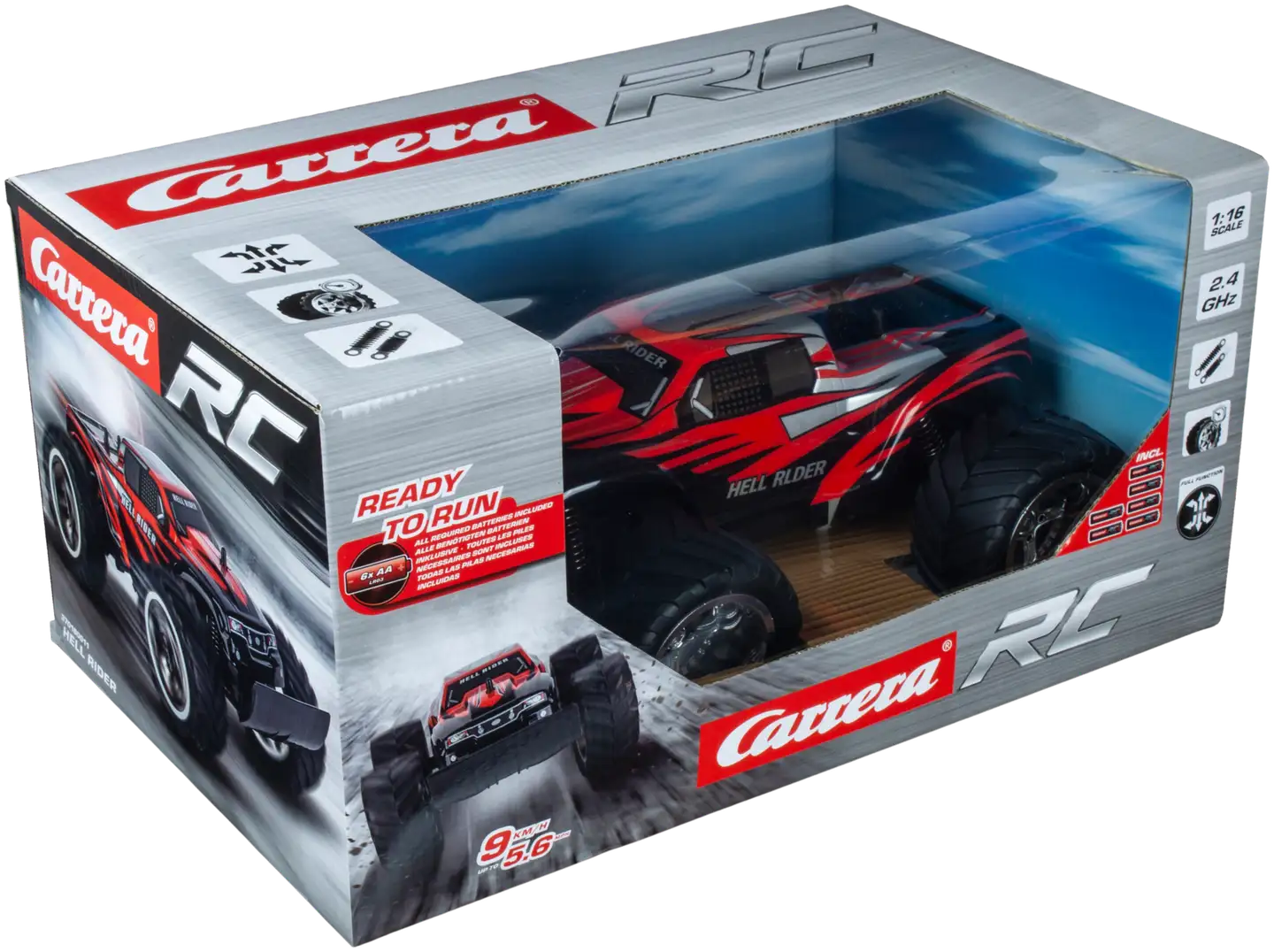 Carrera kauko-ohjattava auto RC Hell Rider 2,4GHz - 2