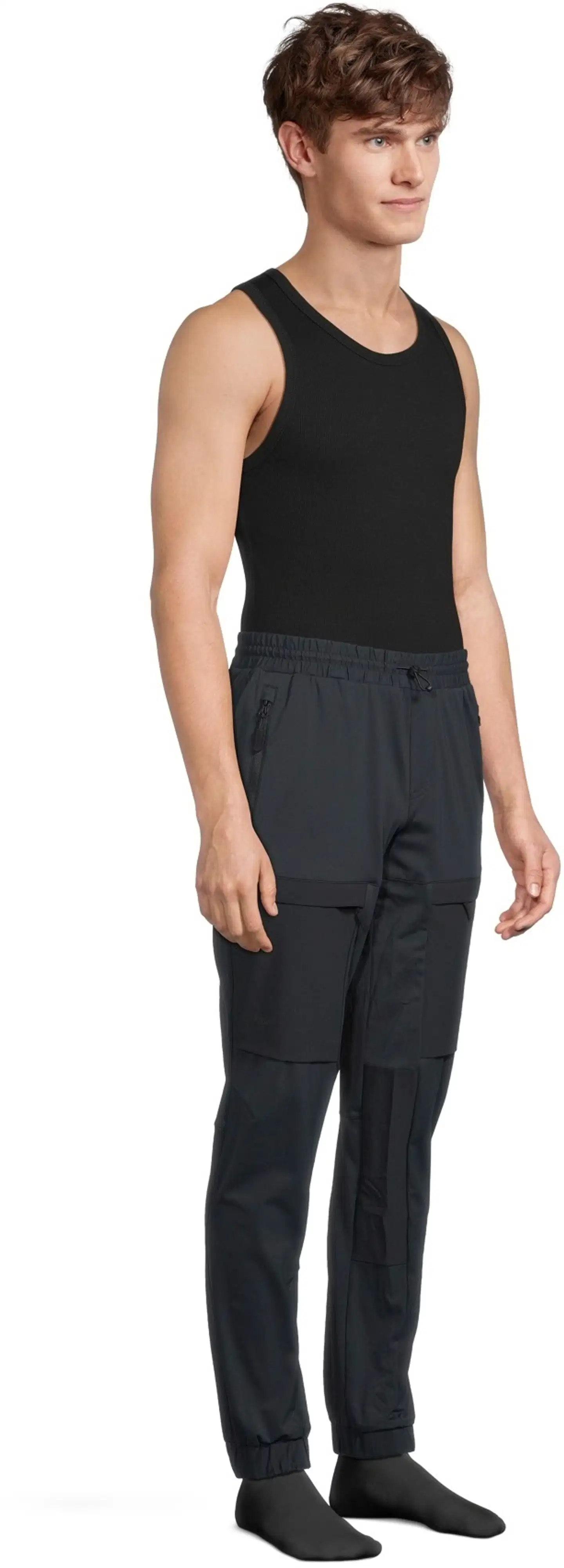 Luode12 miesten retkeily- ja ulkoiluhousut 204L112656 - Jet Black - 4