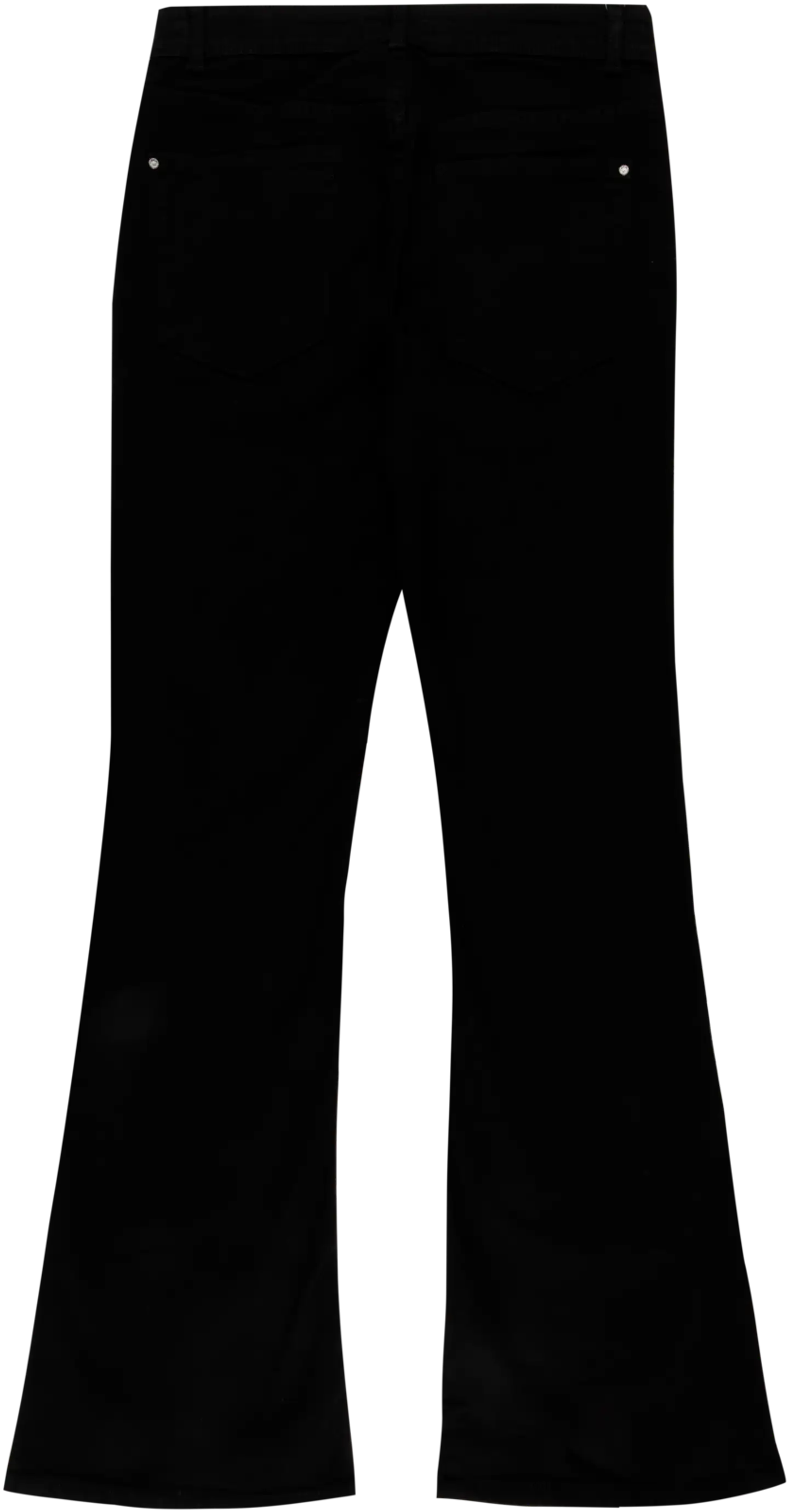 TEX naisten farkut Bootcut I987005 - BLACK 1 - 2