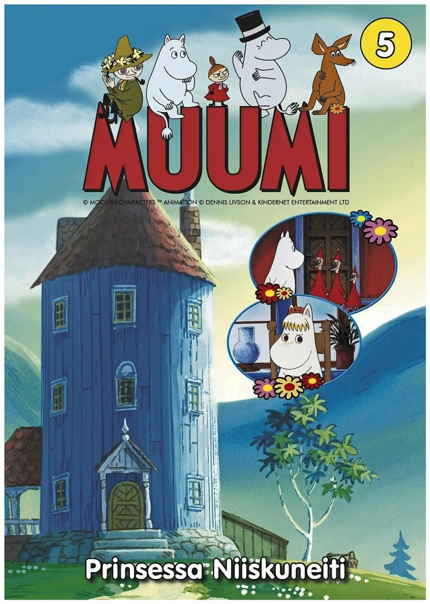 Muumi 5: Prinsessa Niiskuneiti DVD