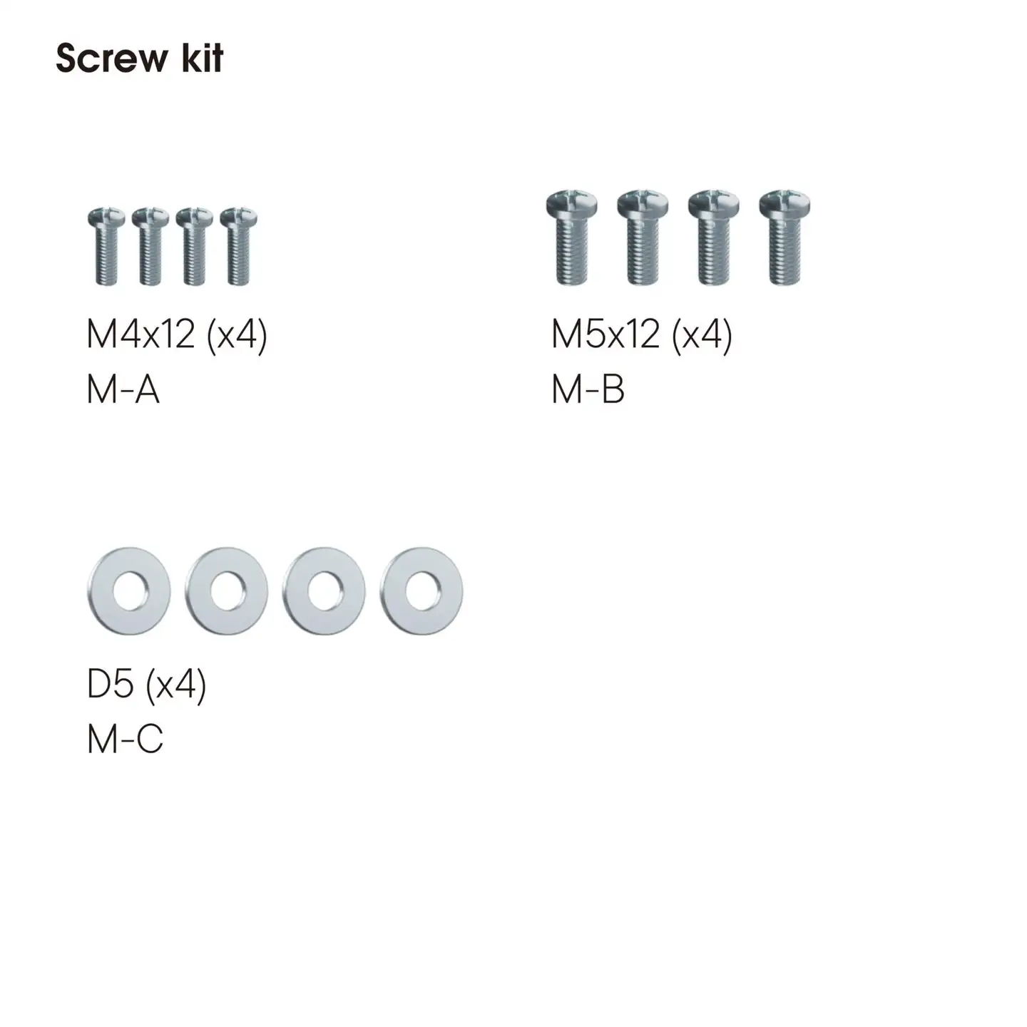 One For All DM5110 Heavy Duty Monitorivarsi, musta - 8