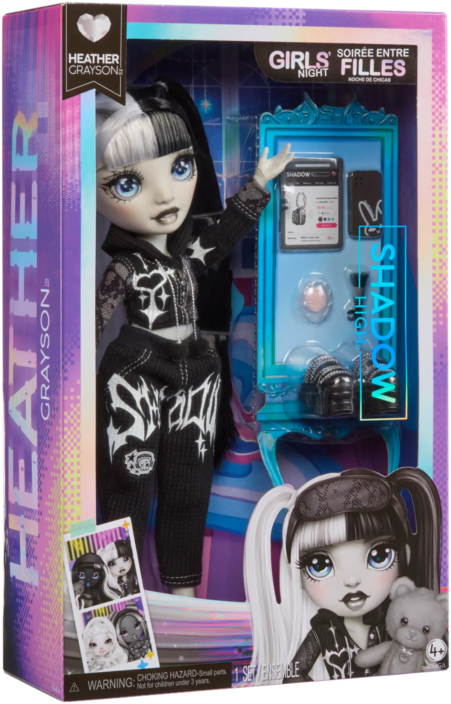 Shadow High Sleepover muotinukke Heather - 3