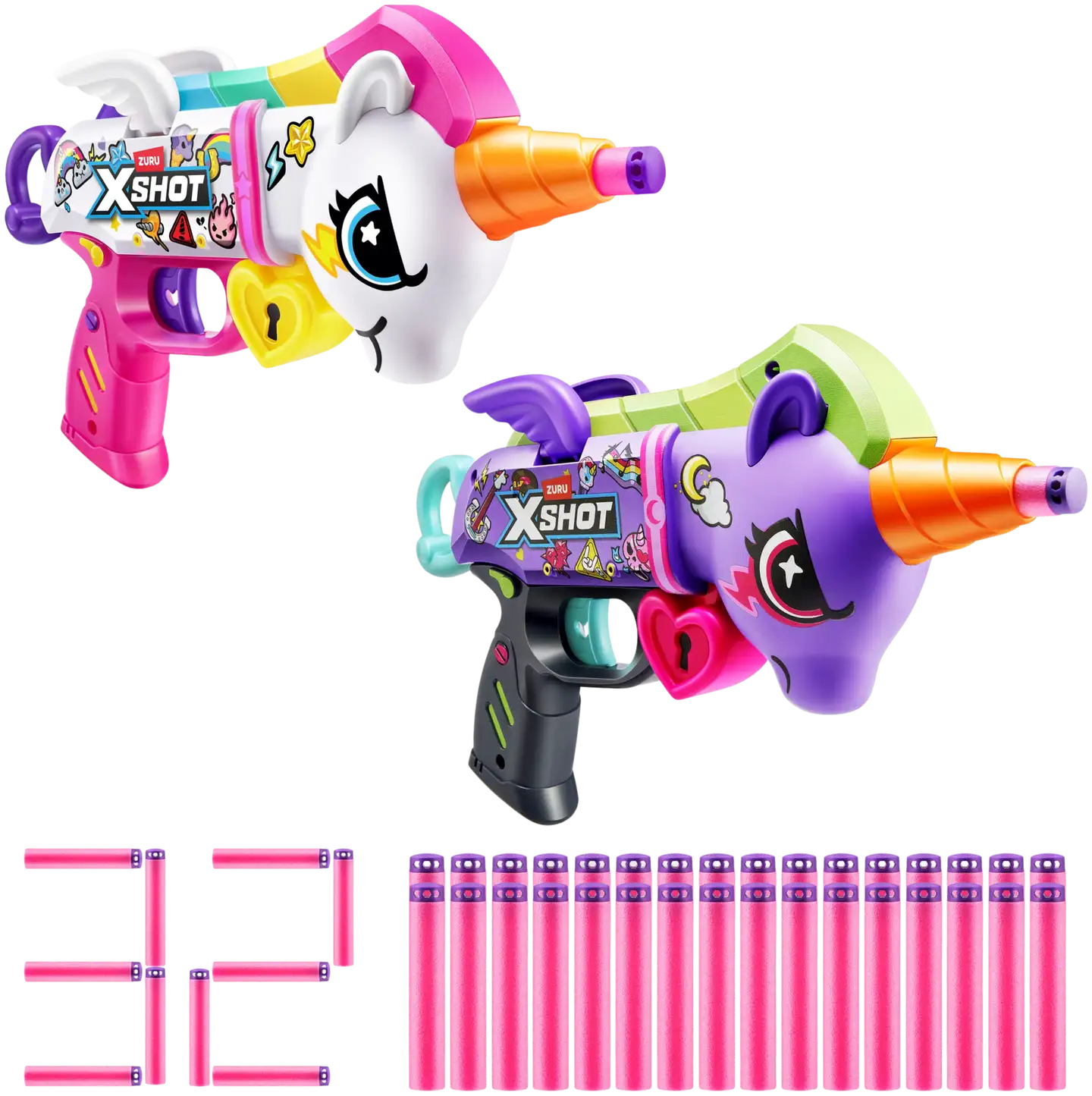 X-Shot Blastercorn Unisex Blaster 2-pack - 1