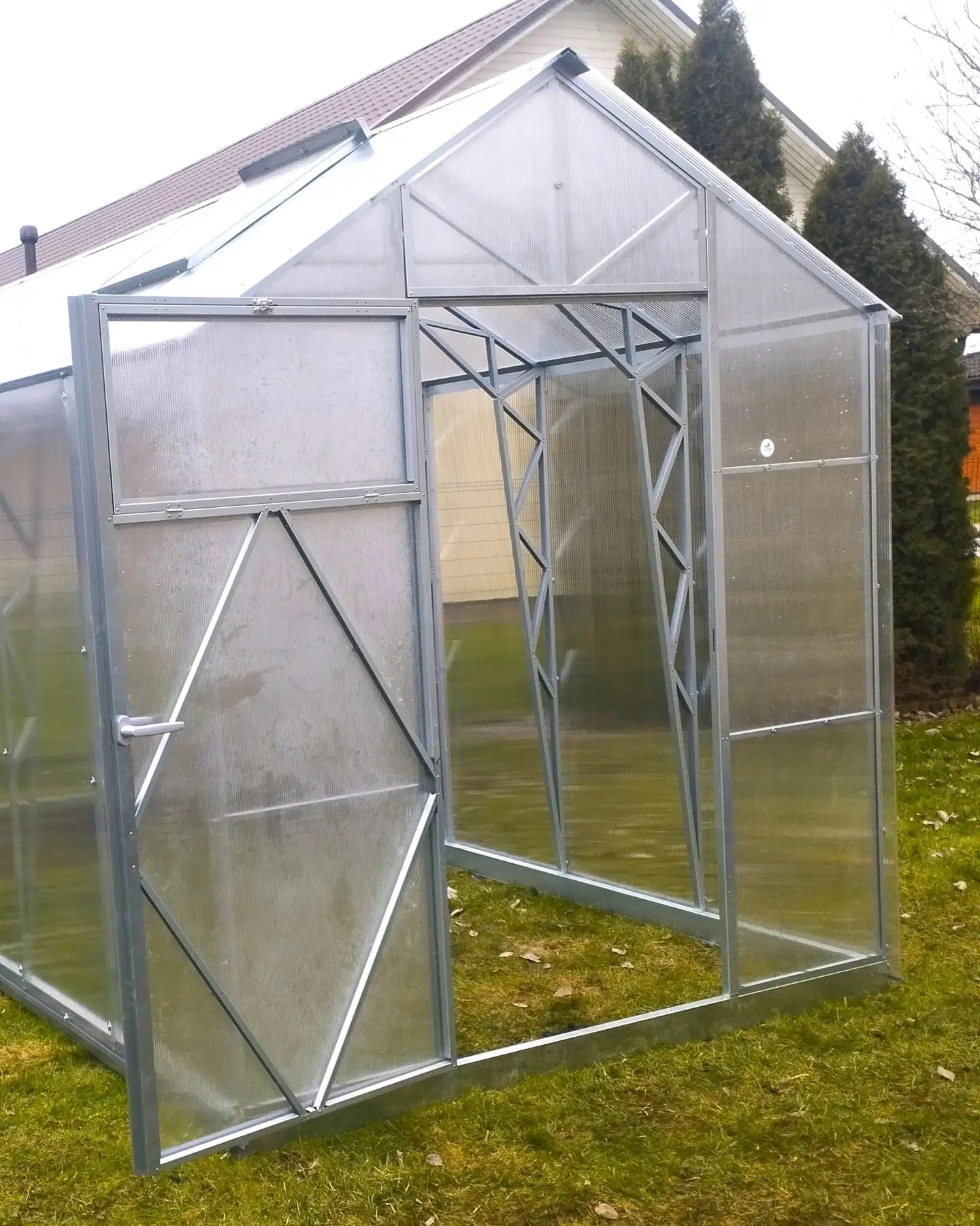 Ecoslider kasvihuone 2.0 X 12.58 - 6