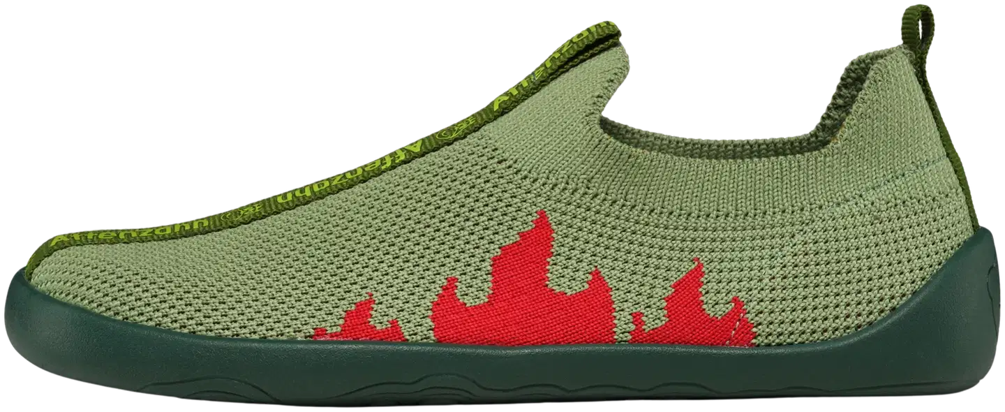 Affenzahn lasten paljasjalkakenkä Knit Flinky Dragon - Dragon - 7