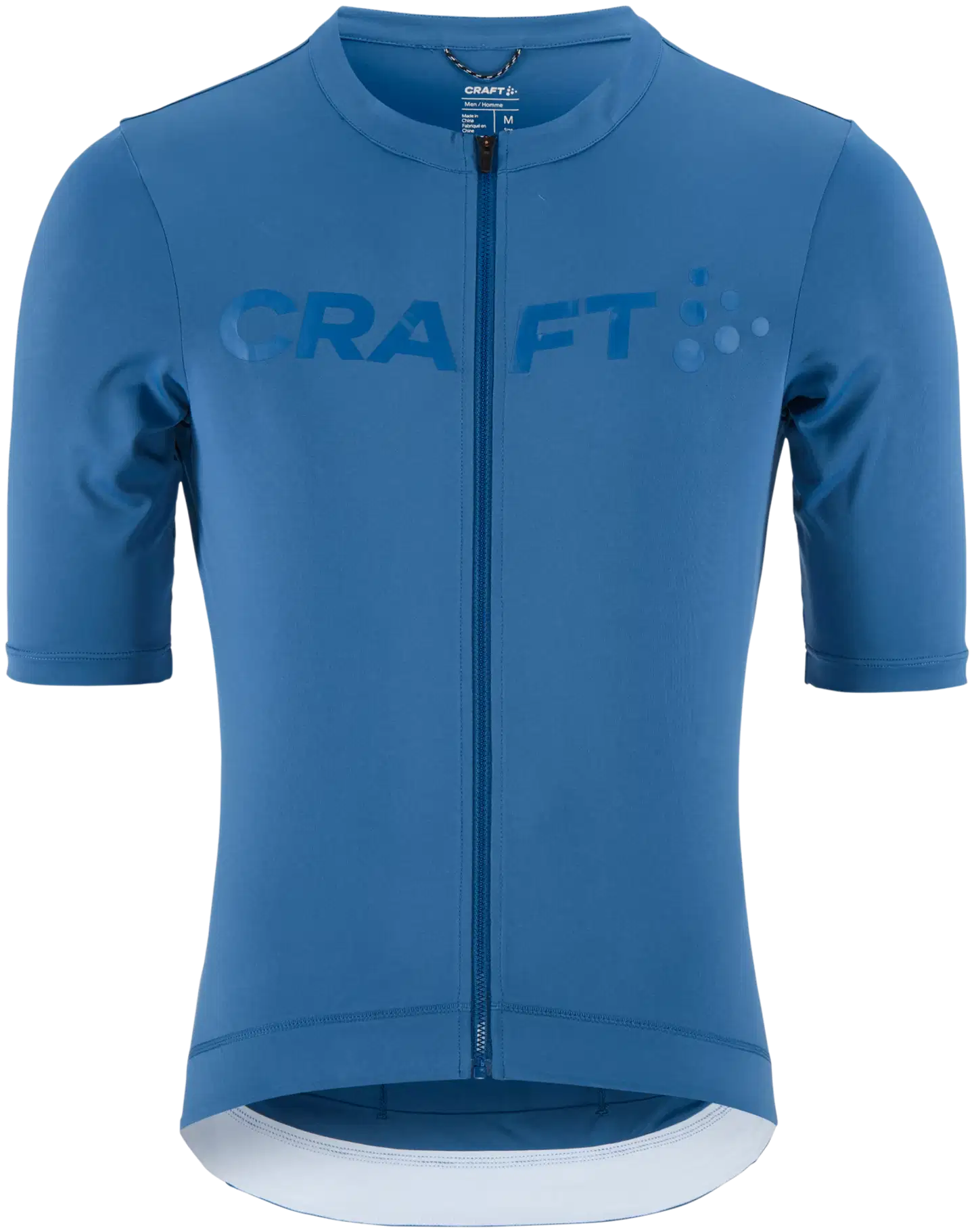 Craft miesten lyhythihainen pyöräilypaita endur logo - Water - 1