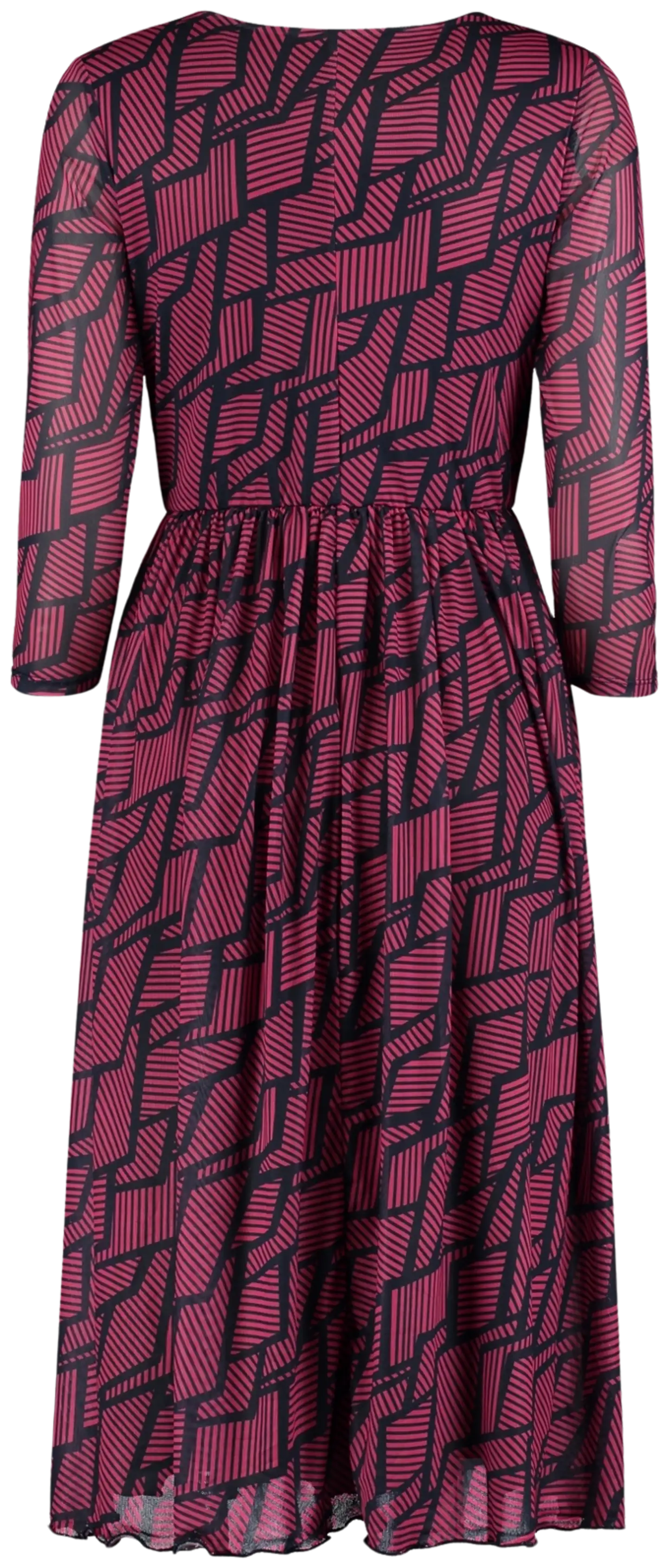 Zabaione naisten mekko Sonia KY-PR151-0241 - D4501 navy hot pink - 3