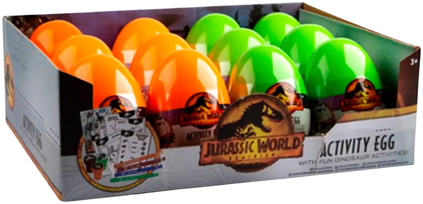 Jurassic World dino puuhamuna, erilaisia