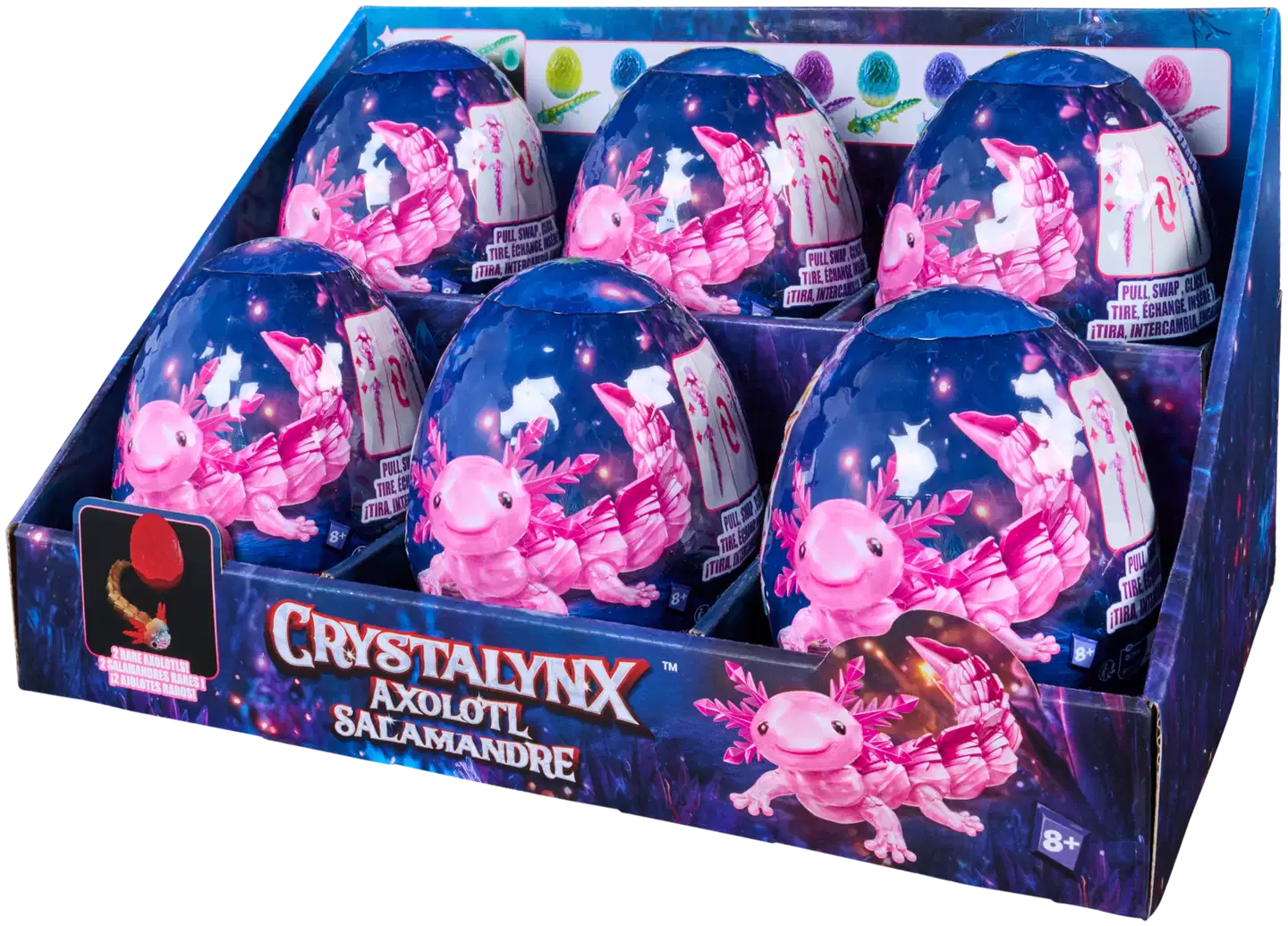 CrystaLynx Aksolotli Lajit. - 6