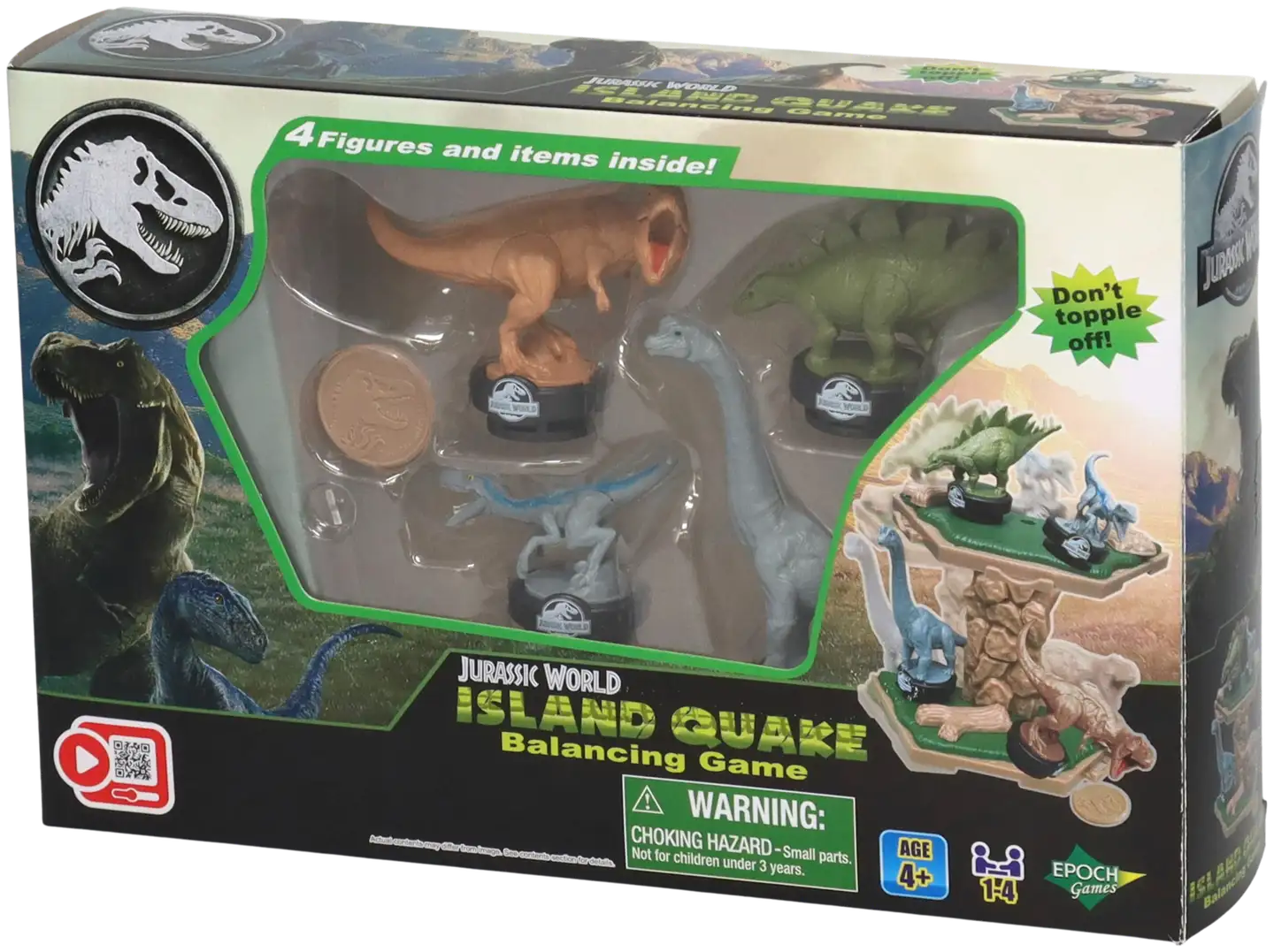 Jurassic World Island Quake Balancing game - 1