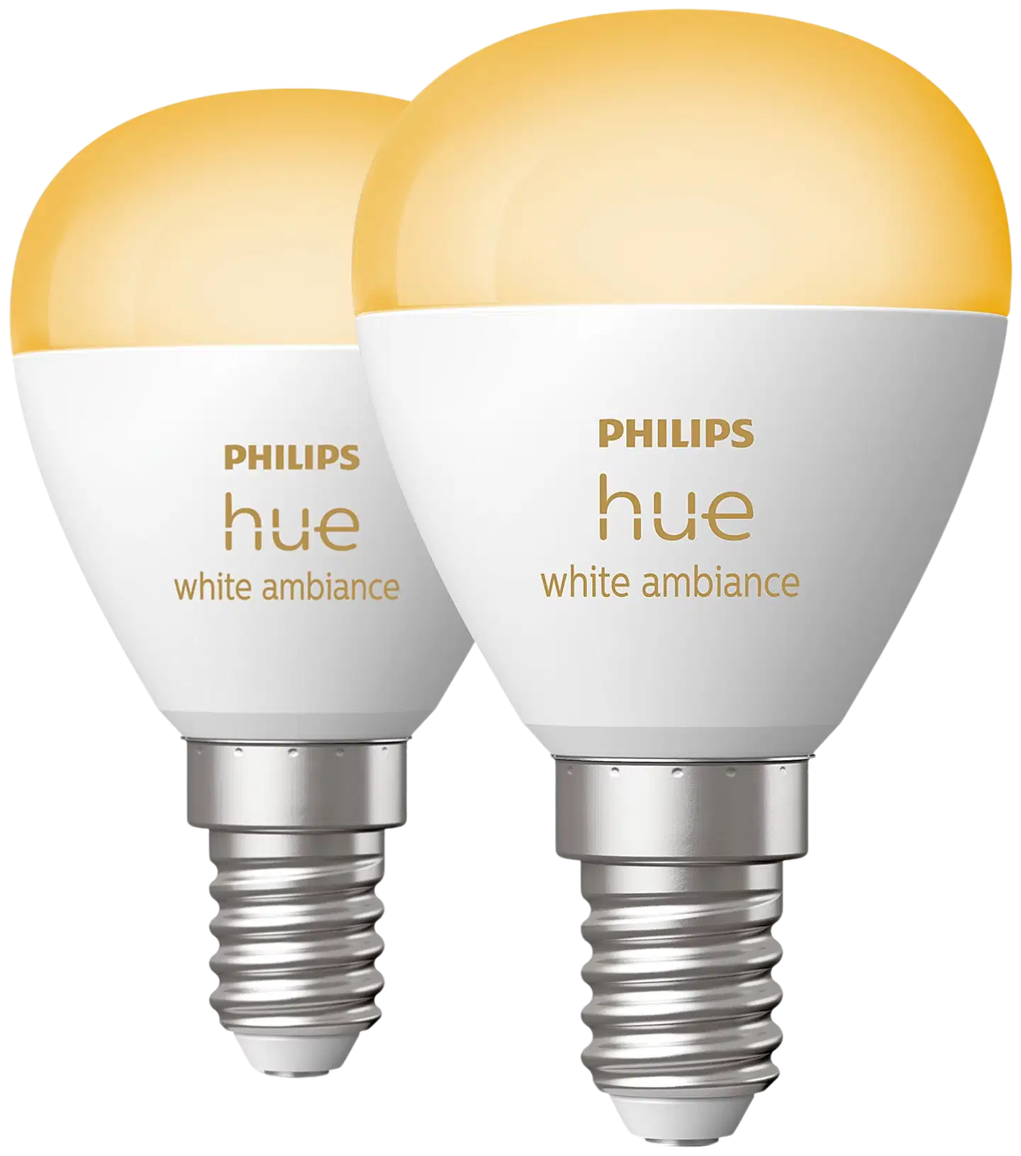 Philips Hue LED-lamppu Luster 5.1W E14 2200-6500K 470LM lämmin valkoinen 2 kappaletta - 1