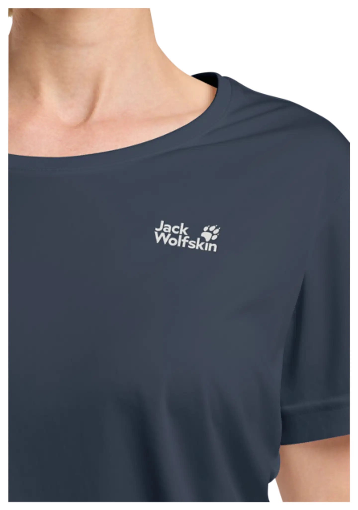 Jack Wolfskin naisten t-paita Tech - Midnight Sky - 7