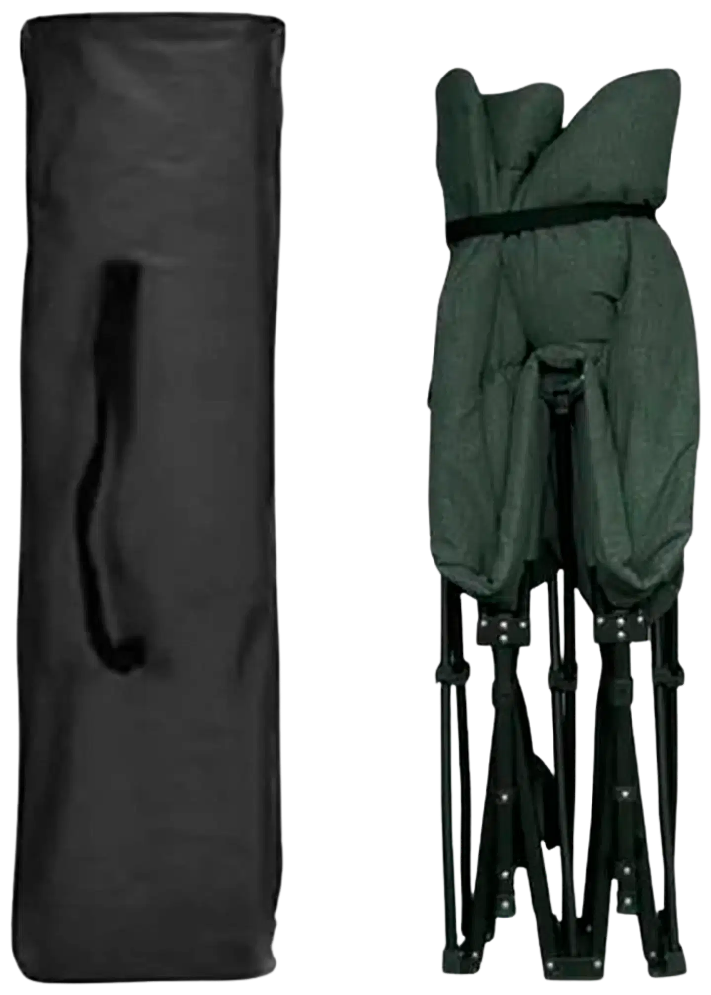 Nordcore retkisänky premium, vihreä- 190x68x40cm - max 200kg - 2