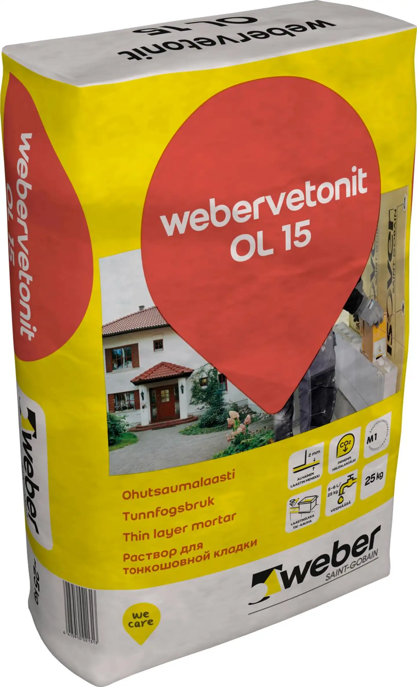 Weber Vetonit OL 15 ohutsaumalaasti 25kg