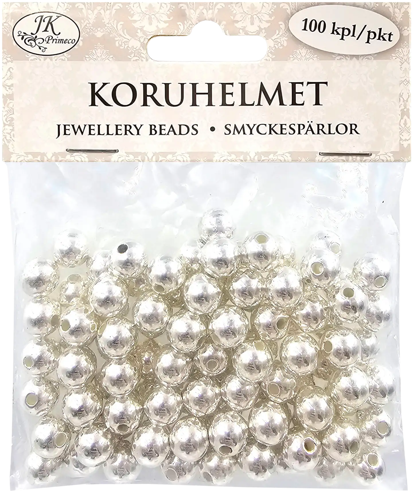 J.K. Primeco koruhelmet hopea 100kpl
