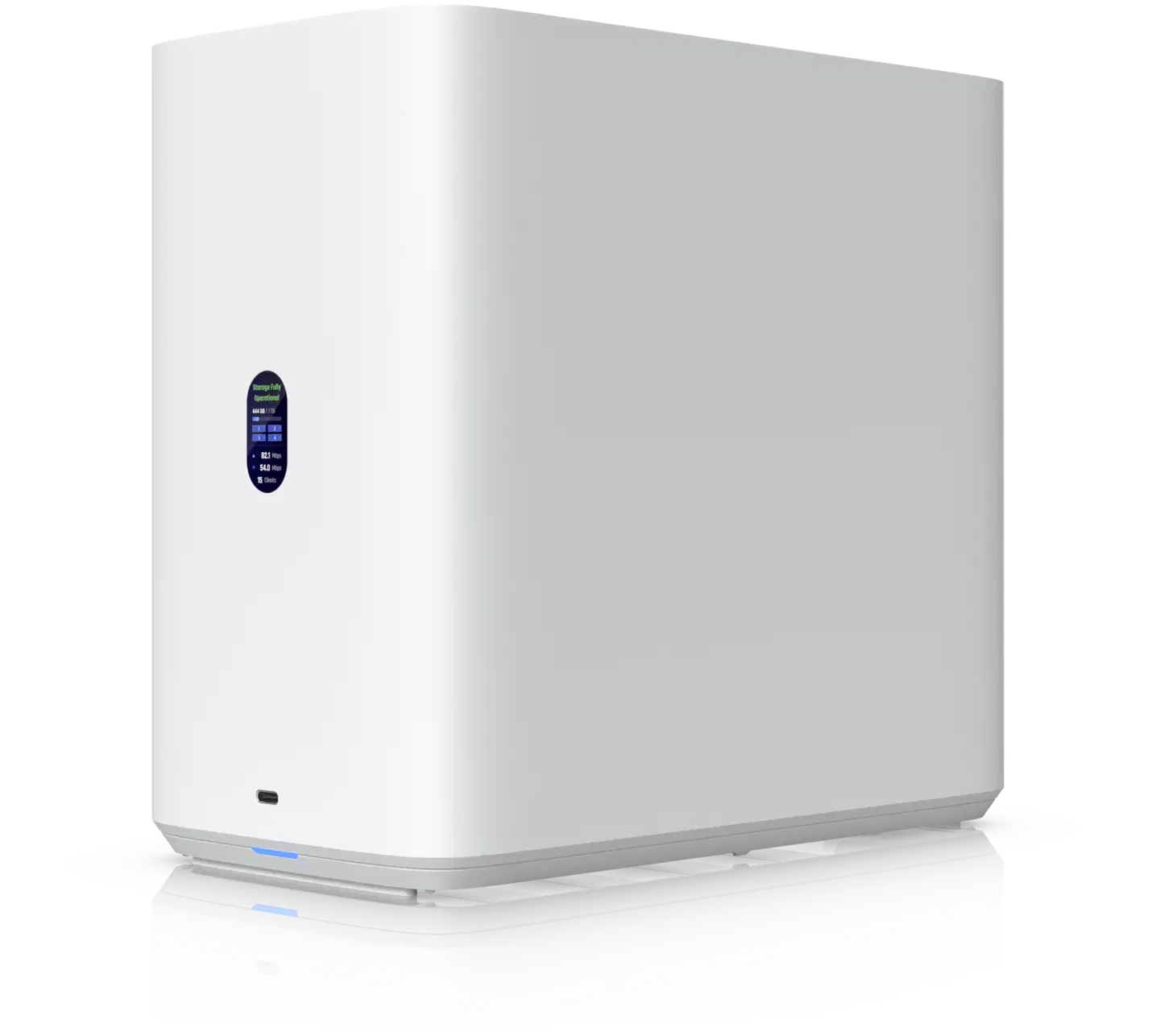 Ubiquiti 4-paikkainen verkkolevyasema 2.5 GbE -liitännällä UNAS-4-W valkoinen - 2