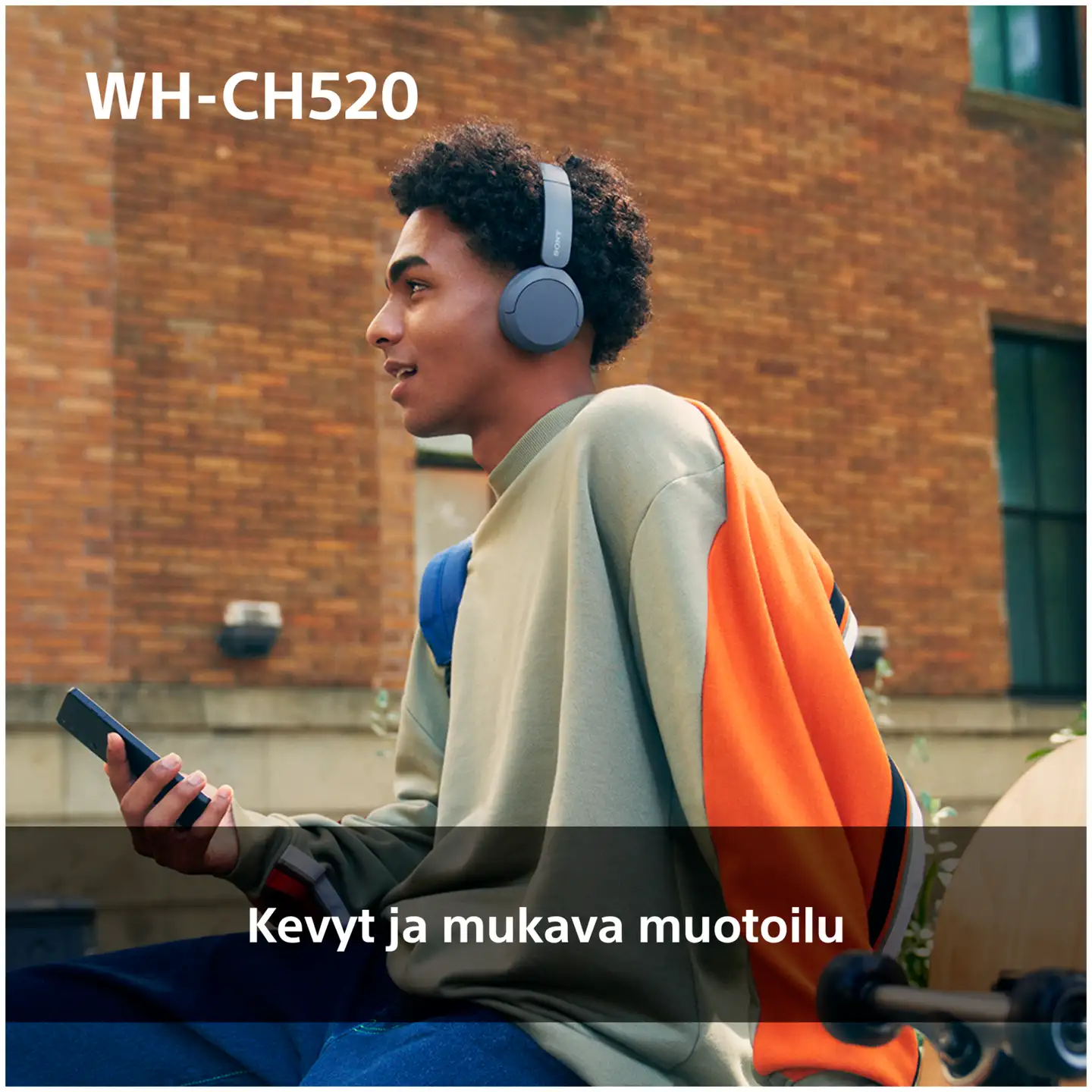 Sony Bluetooth sankakuulokkeet WH-CH520Y keltainen - 4