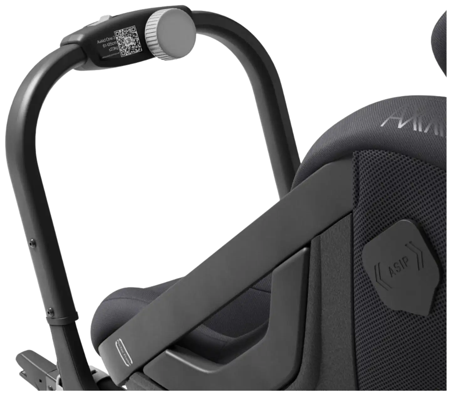 Axkid One 3 turvaistuin 61-125cm Coastal Strom Black - 5