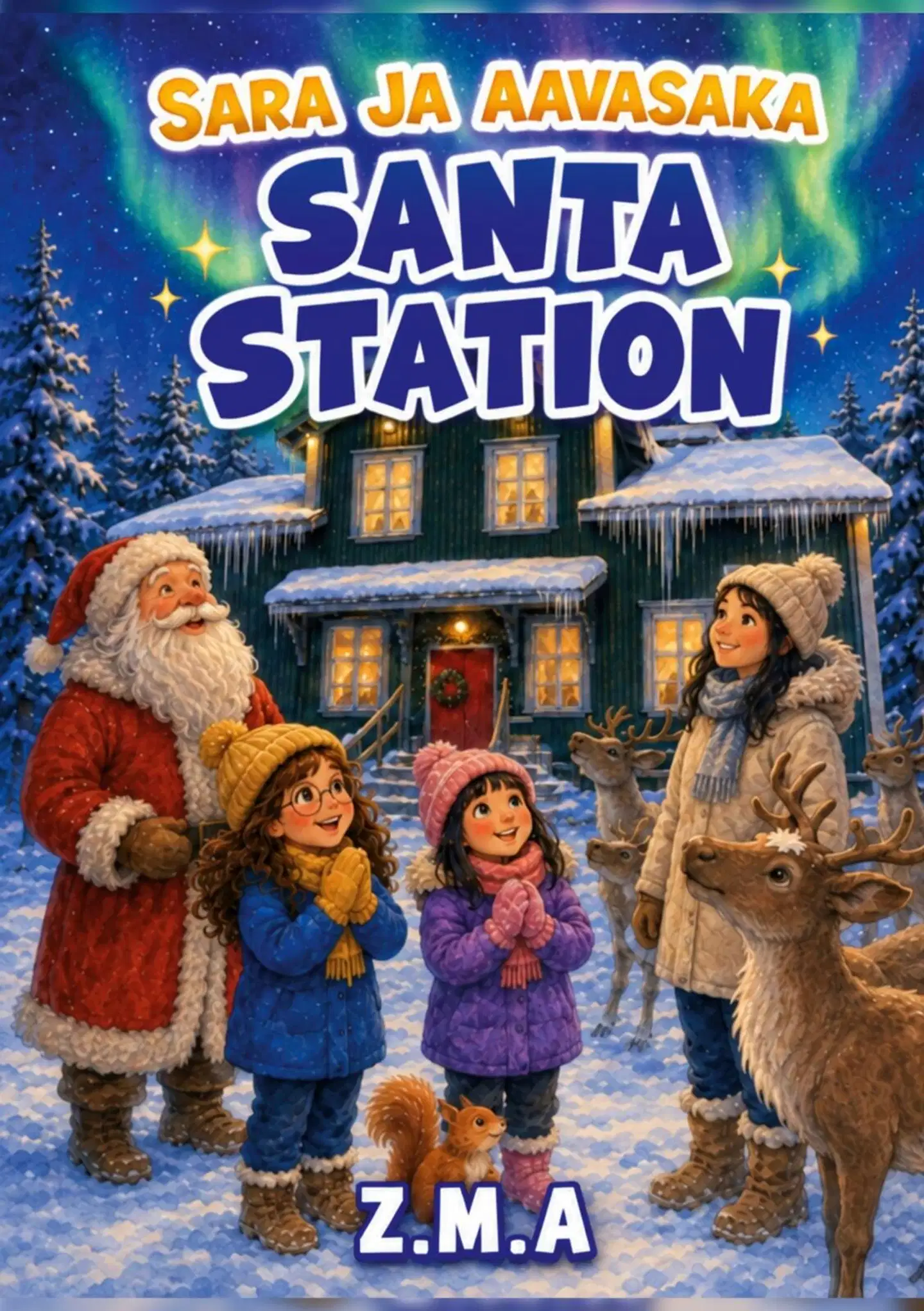 M.A, Sara ja Aavasaksa - Santa Station