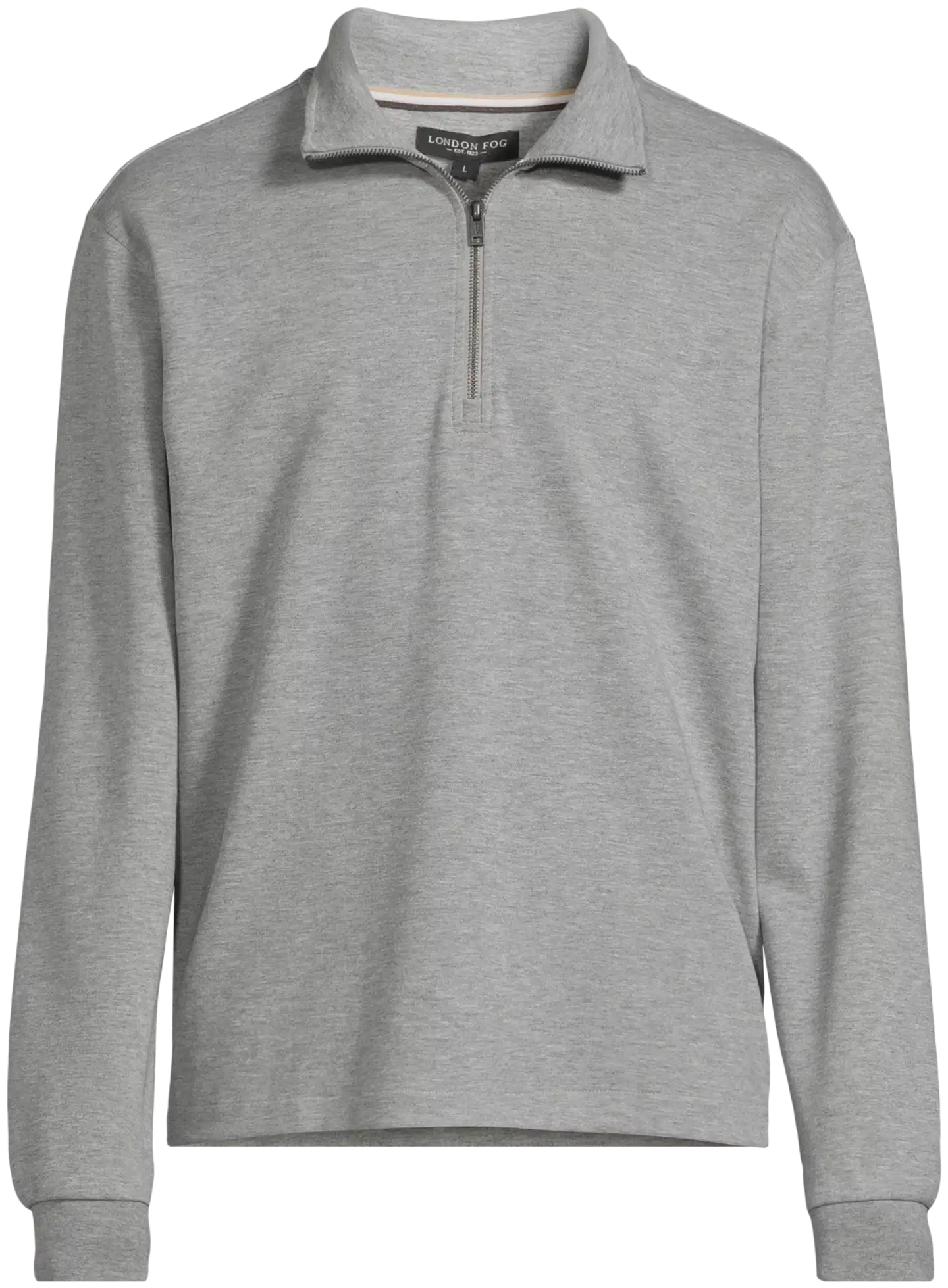 London Fog miesten collegepaita 1/zip 194L292608 - L.grey htr - 2