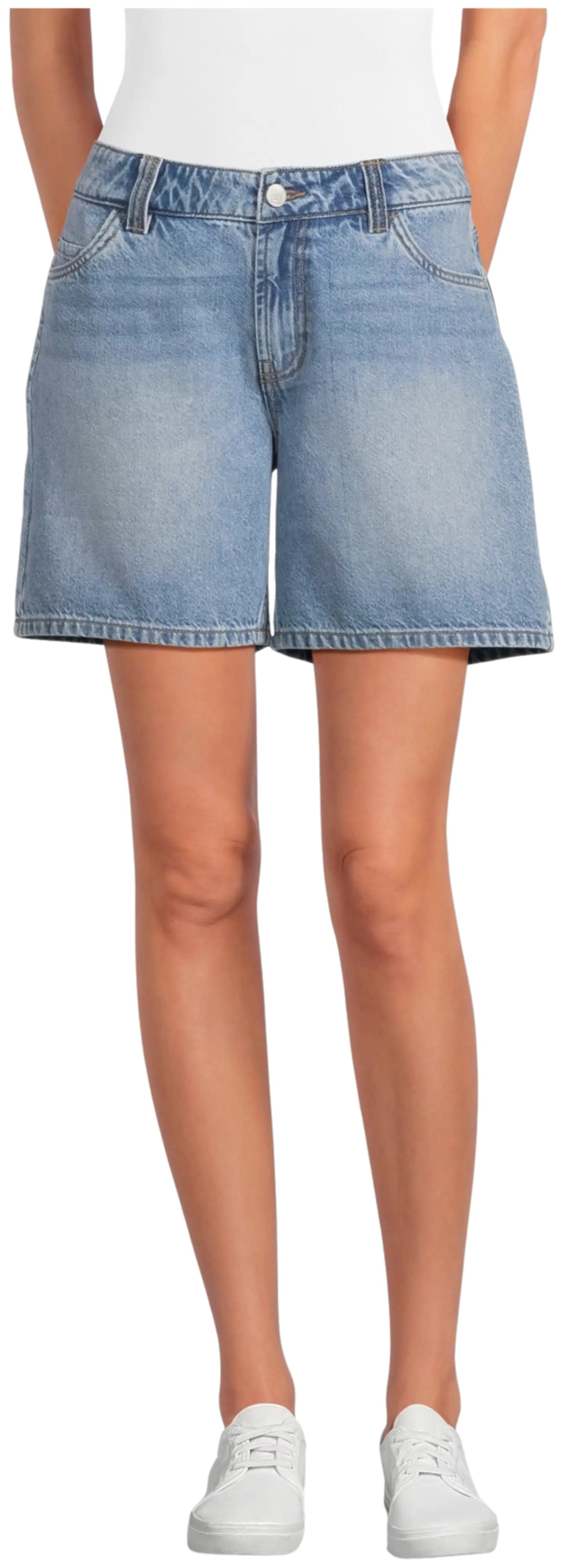 WKLY. naisten farkkushortsit Loose fit 222W000208 - Indigo - 1