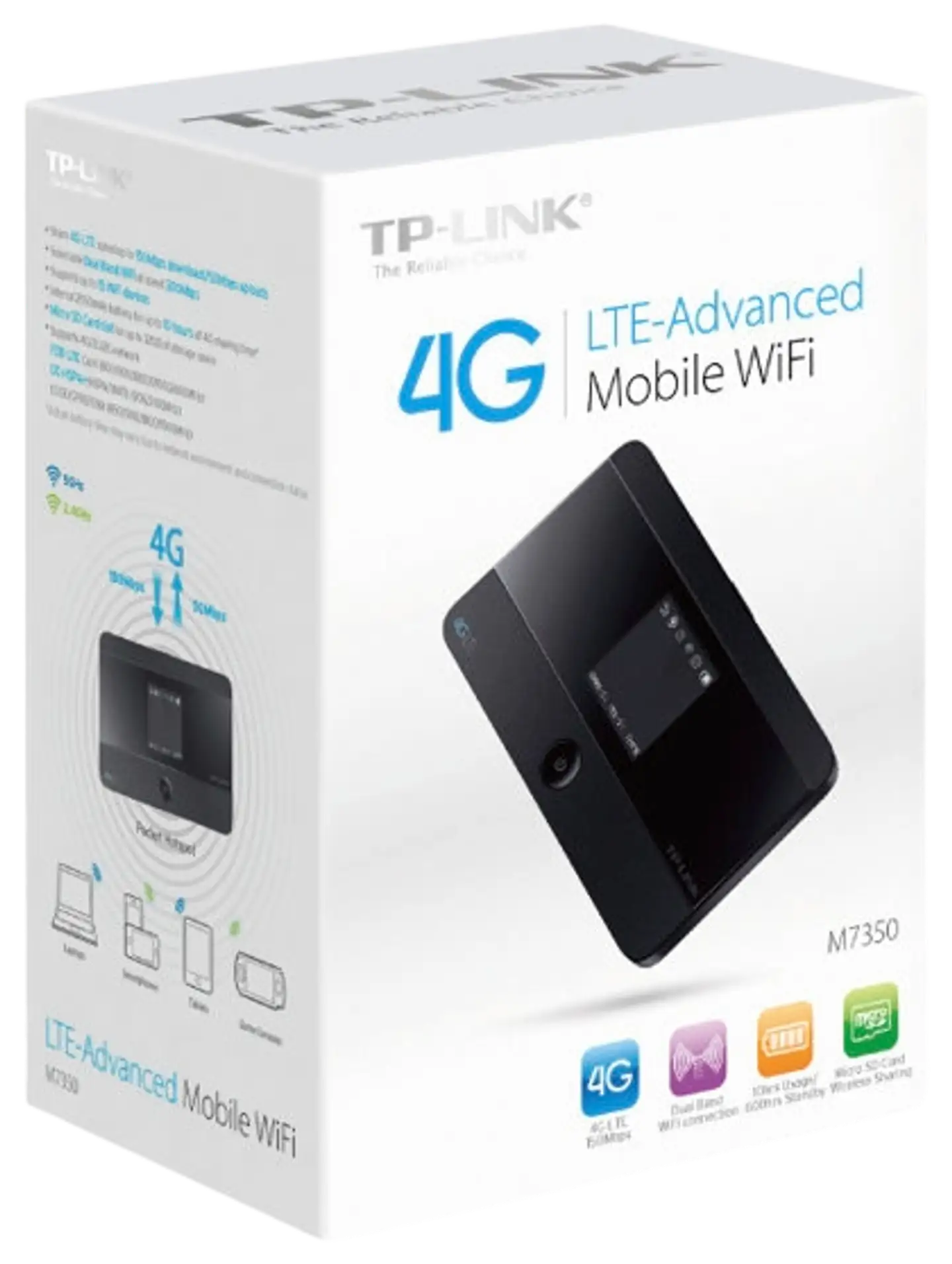 TP-Link M7350 langaton 4G/LTE -modeemi - 4
