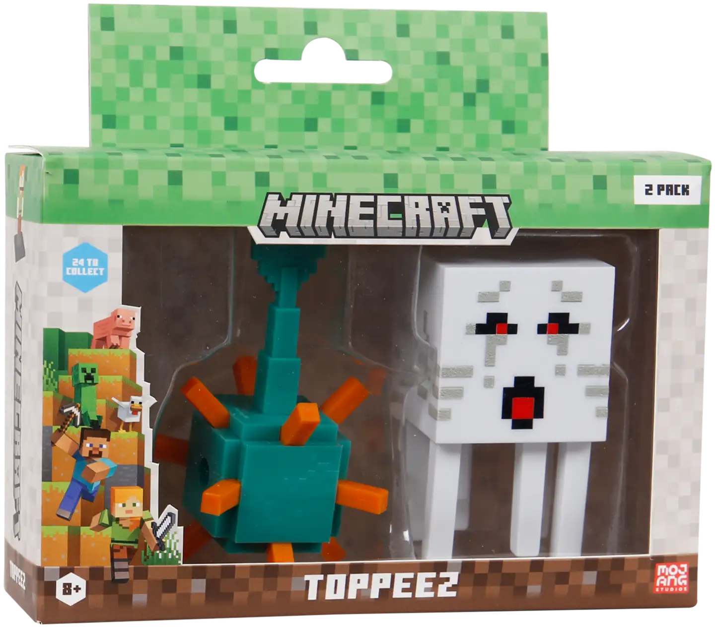 Minecraft hahmo 3D 6 cm 2 kpl, erilaisia - 5