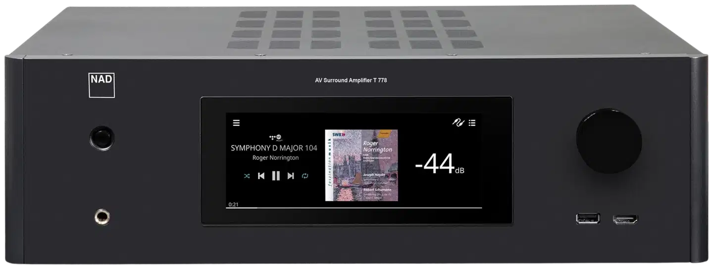 NAD AV-viritinvahvistin T778 - 2