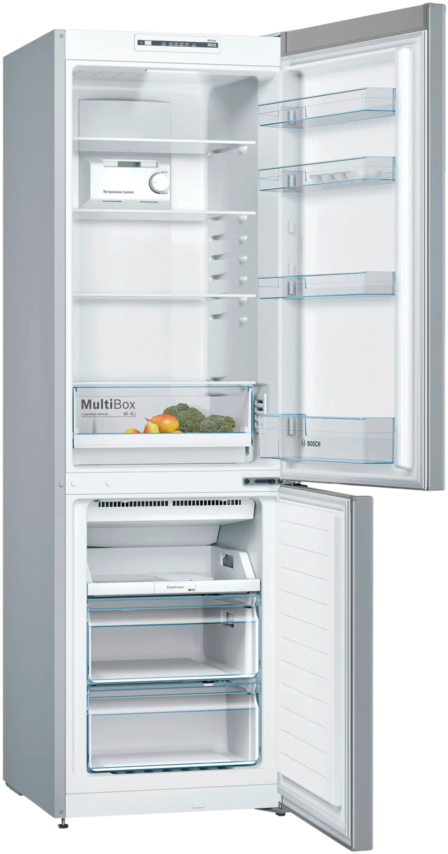 Bosch jääkaappipakastin KGN36NLEA teräs - 2