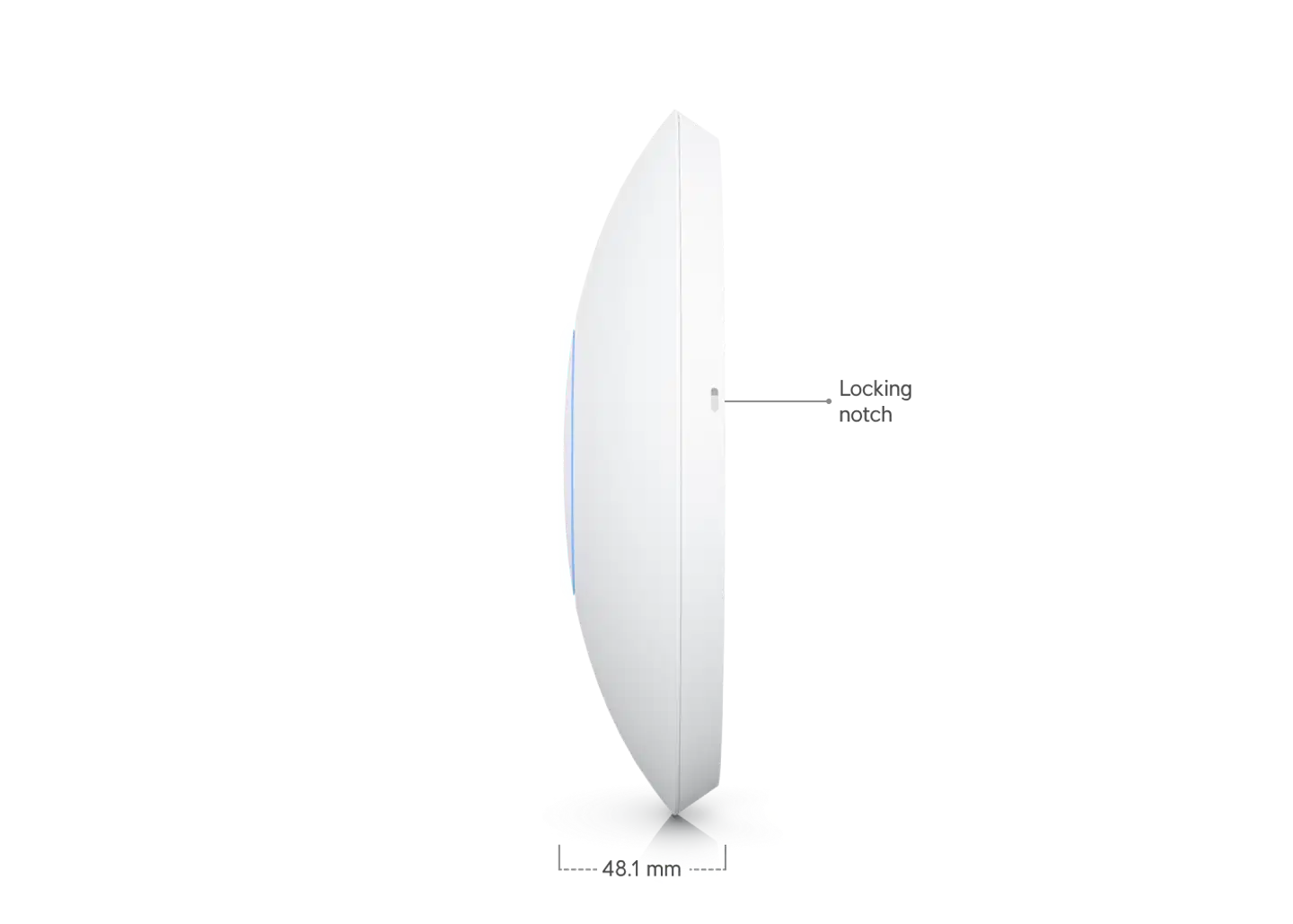 Ubiquiti kattoon asennettava WiFi 6E -tukiasema 2.5 GbE -liitännällä U6-ENTERPRISE - 8