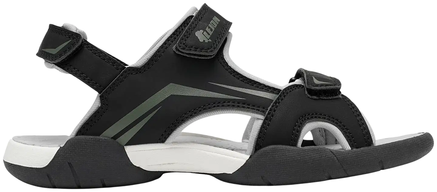 Lejon lasten sportsandaali Hiking 344617 - BLACK - 1