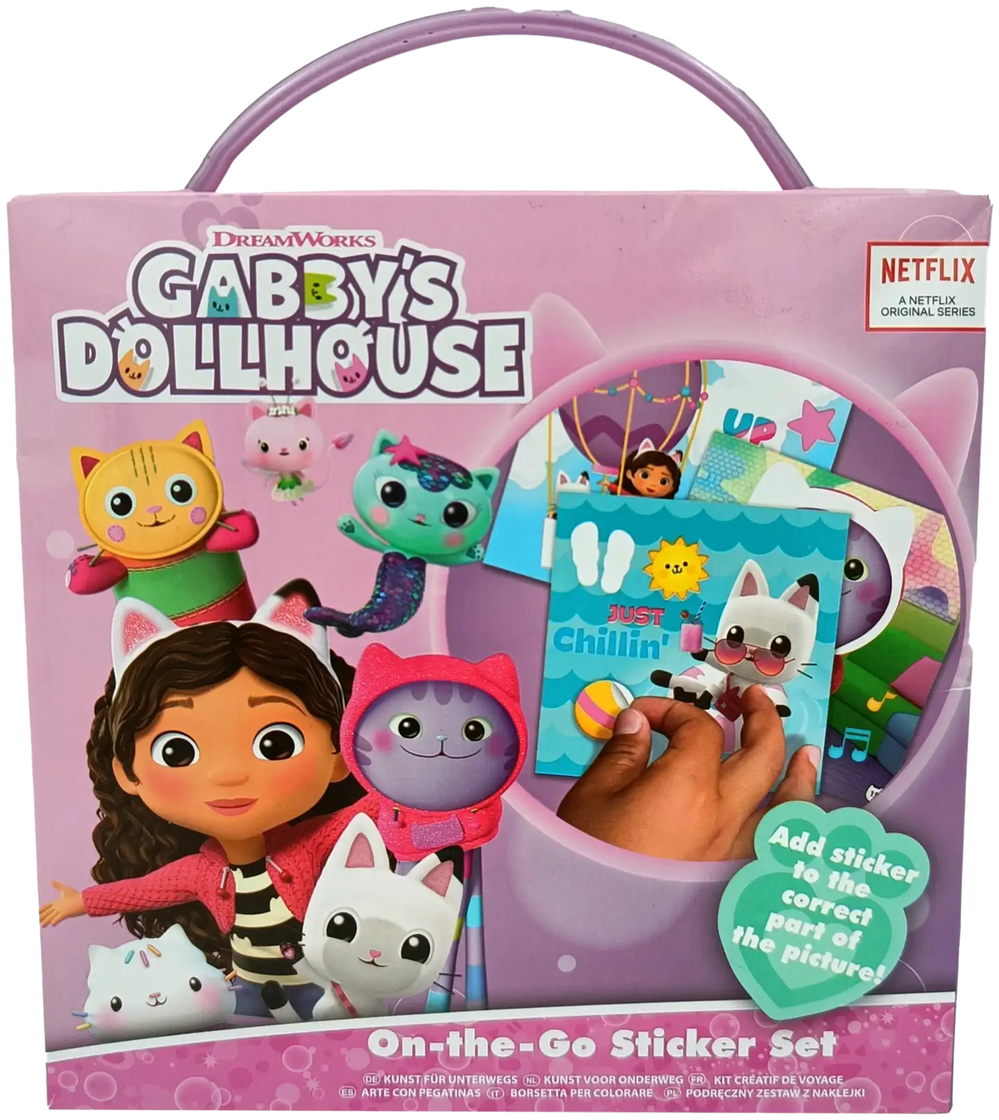 Gabby's Dollhouse on the go tarrasetti