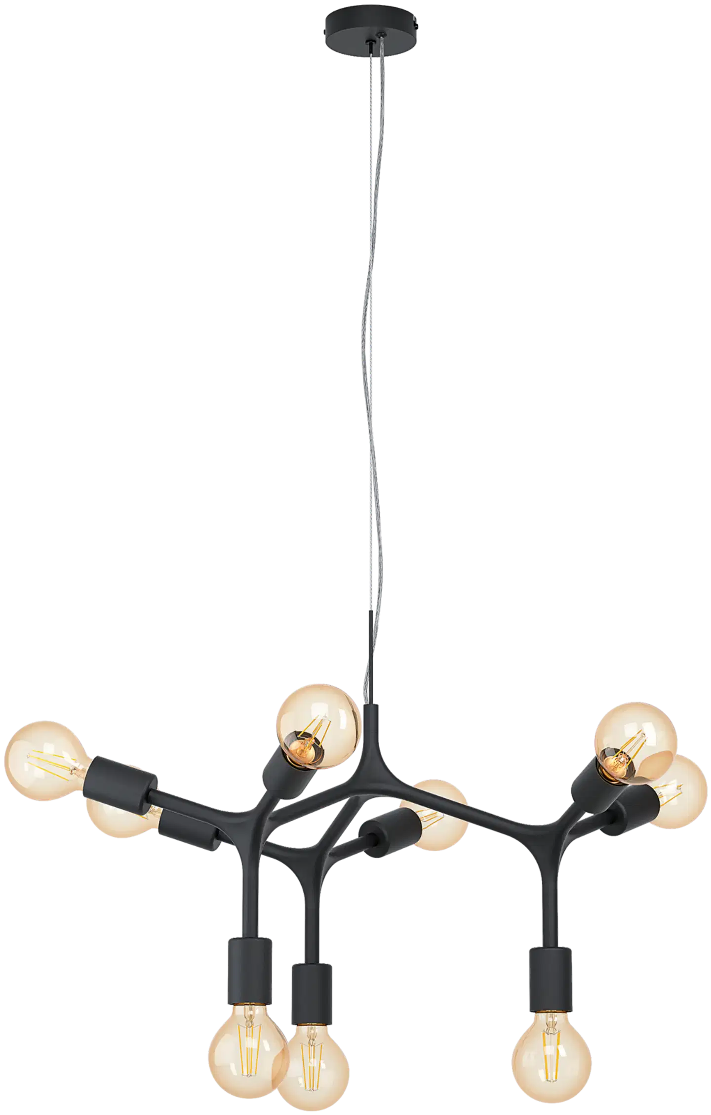 EGLO riippuvalaisin Bocadella 9-os. musta - 1