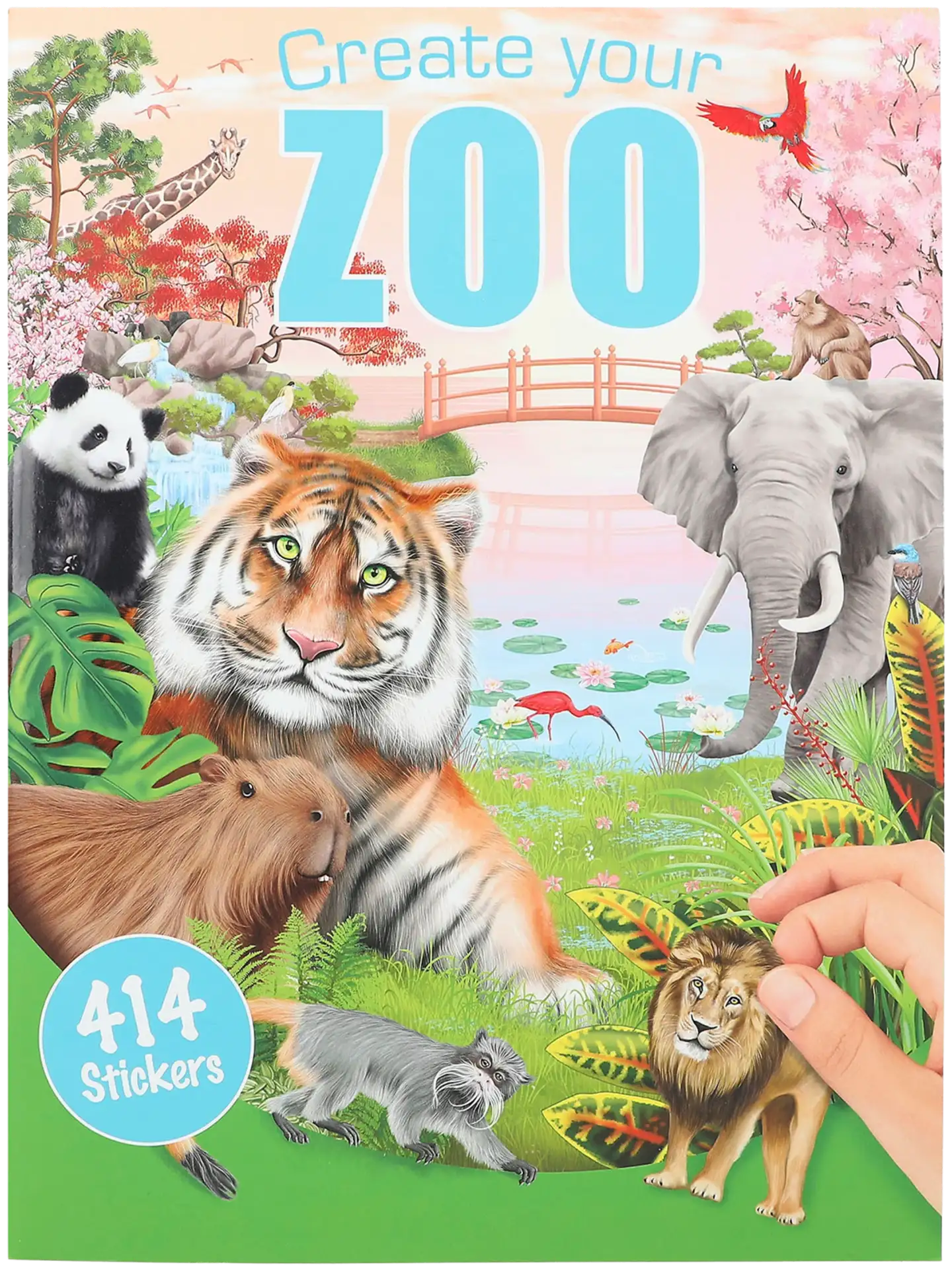 Creative Studio tarrakirja Create your Zoo - 1