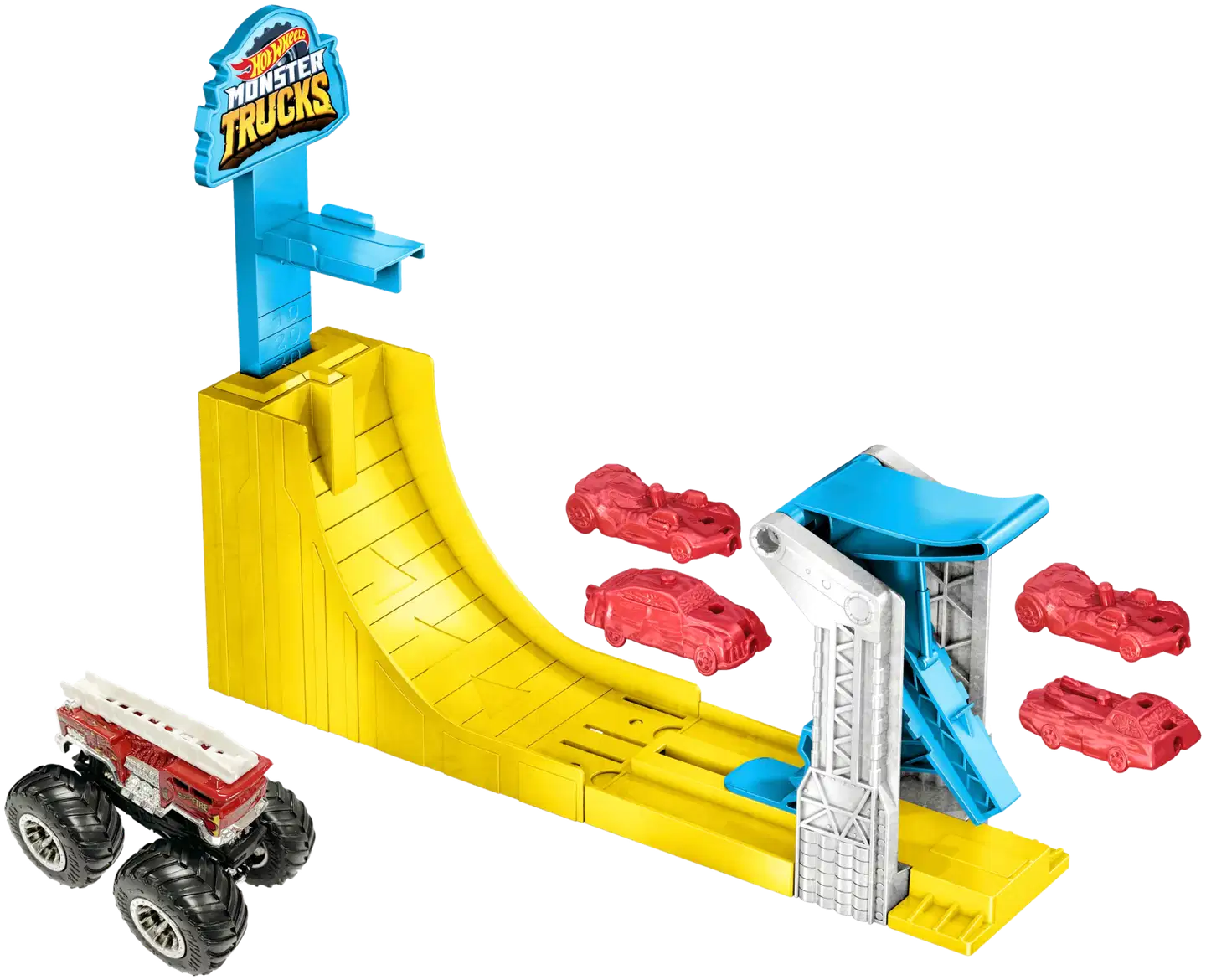 Hot Wheels Monster Trucks Big Air Breakout -leikkisetti - 1