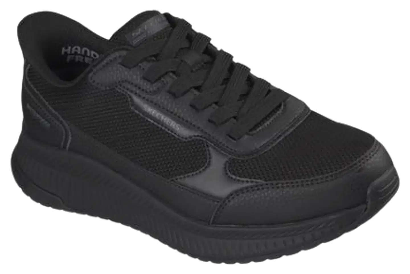 Skechers miesten vapaa-ajan lenkkari Bobs Squad 4 CS Black - Black - 6
