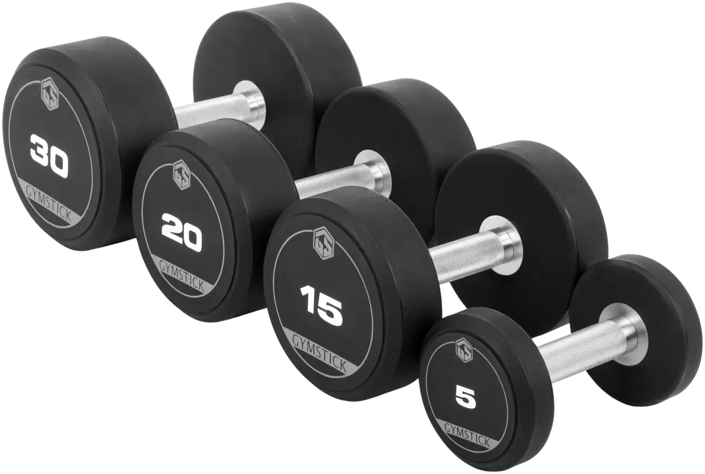 Gymstick käsipaino pro - MUSTA