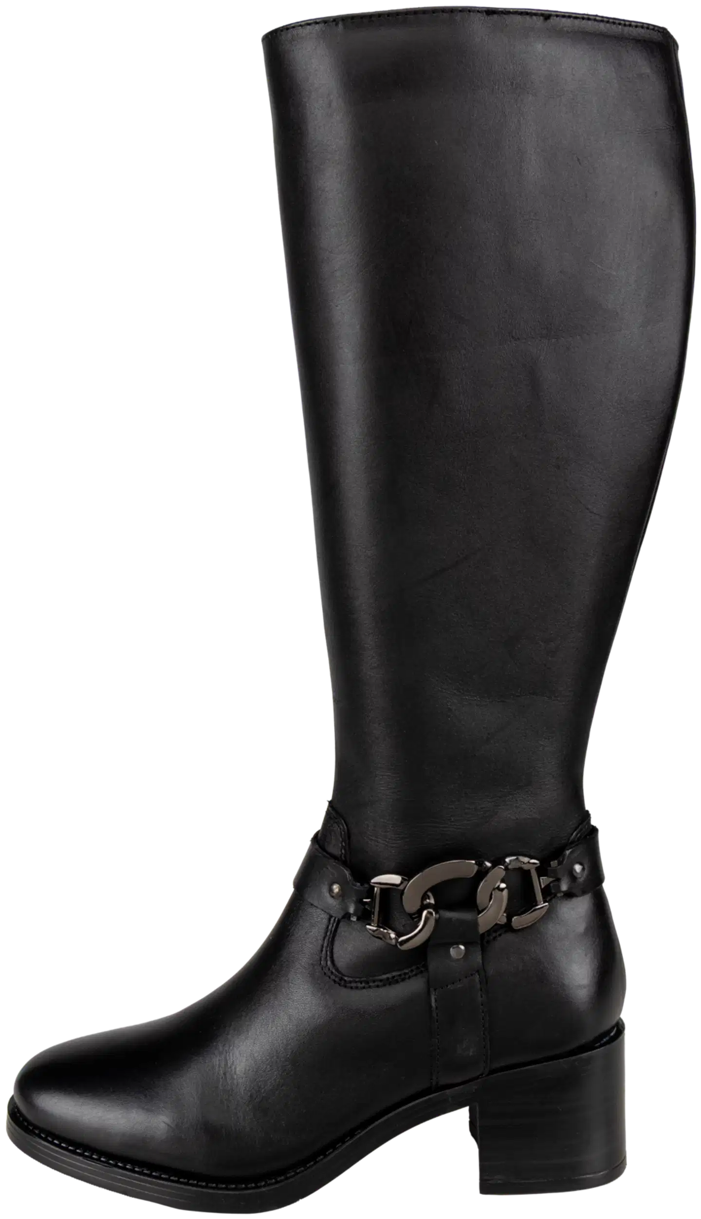 House naisten korolliset nahkasaappaat Amelia - Black - 3